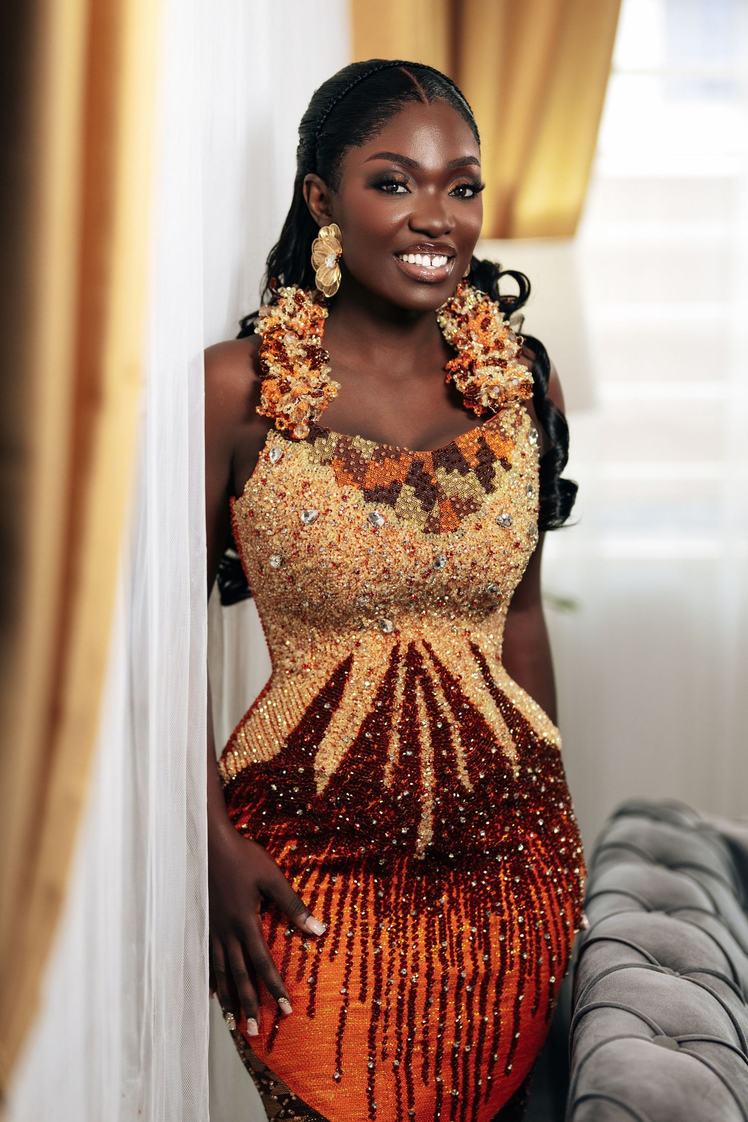 Timeless bridal portrait captured by Crimson Concepts