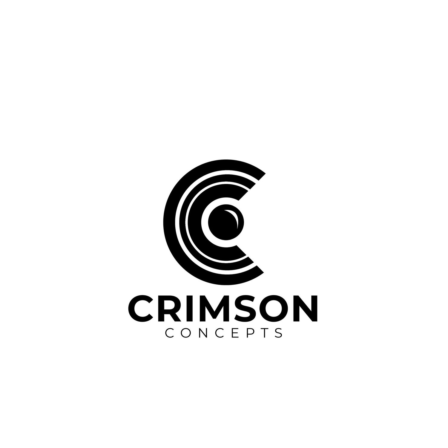 Crimson Concepts logo – luxury wedding photography studio in Accra