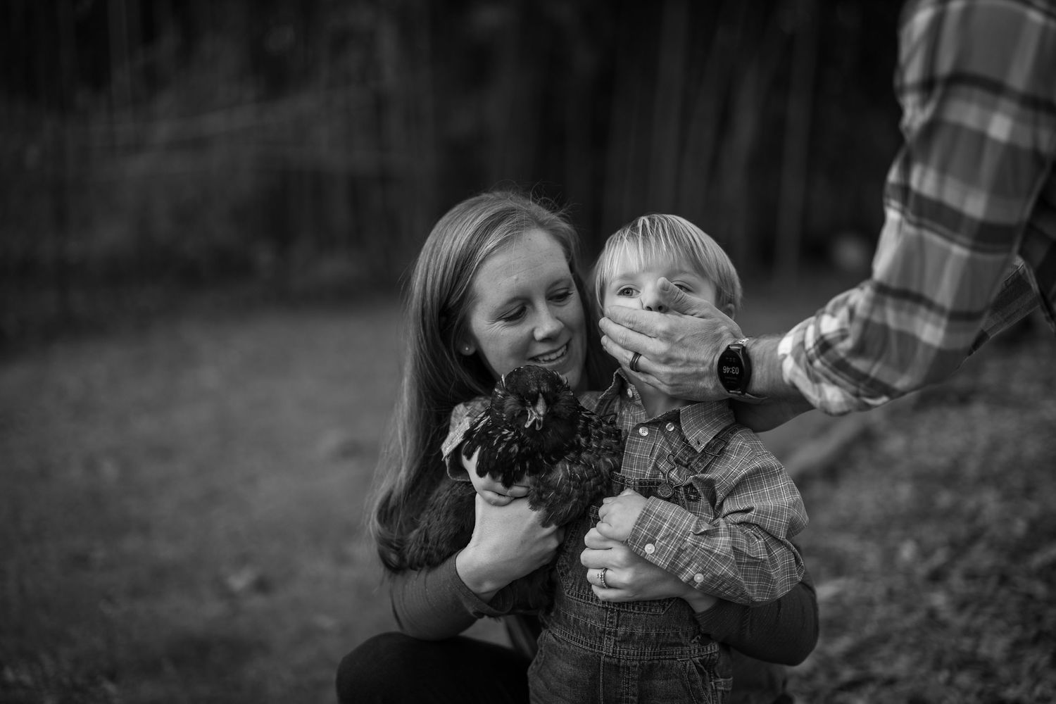 Candid Family Portrait Taken in Branford CT. Non Awkward, Not Stiff portrait. Not Posed.  Relaxed portrait. Documentary Style. Natural Light