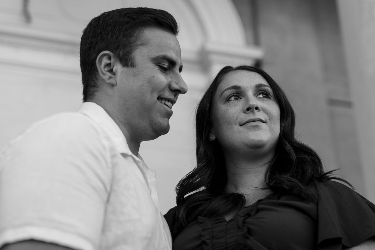 Family session. Maternity Session. Candid Moment between couple. Waterford Connecticut. Harkness Memorial Park.