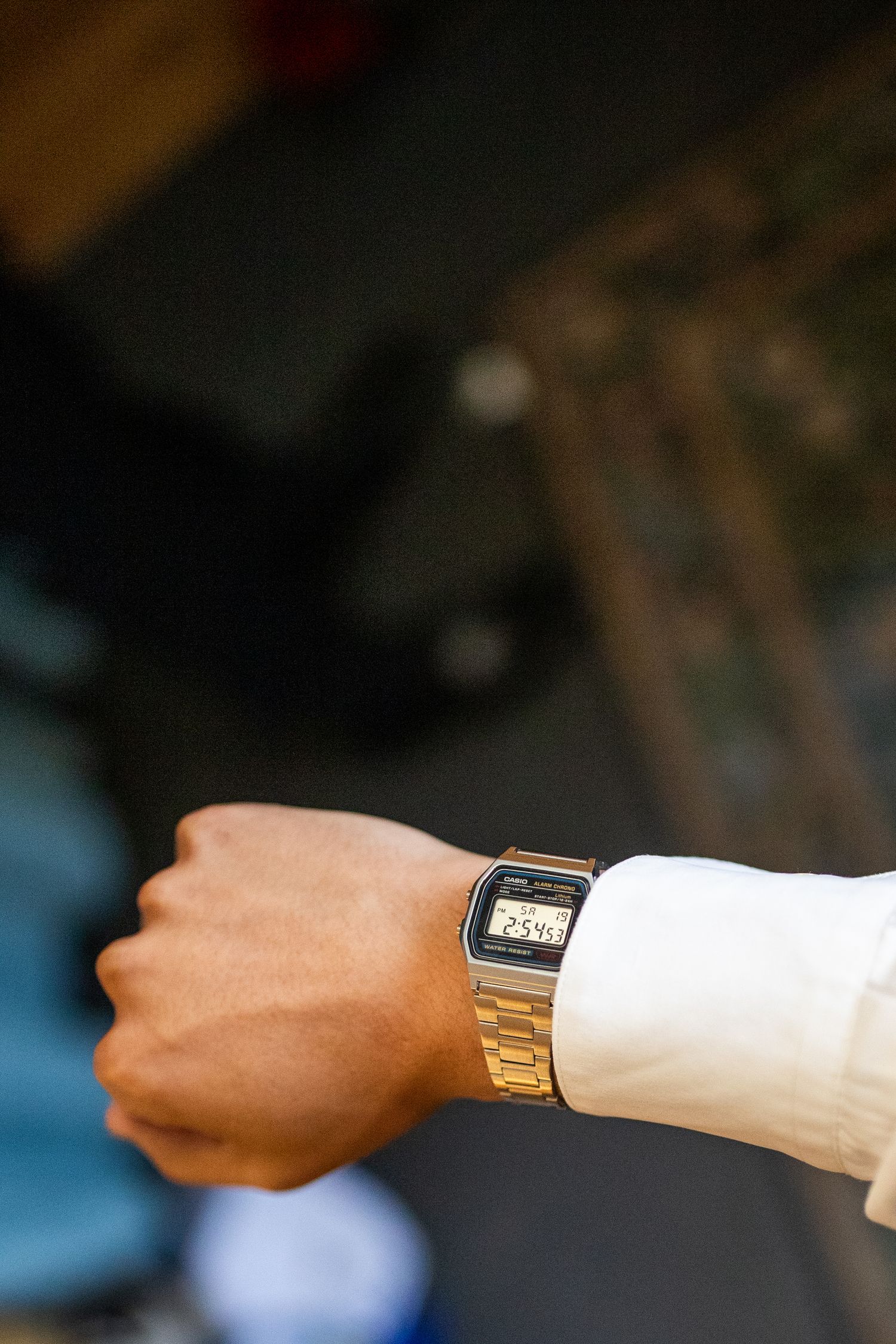 Photo of groom's watch