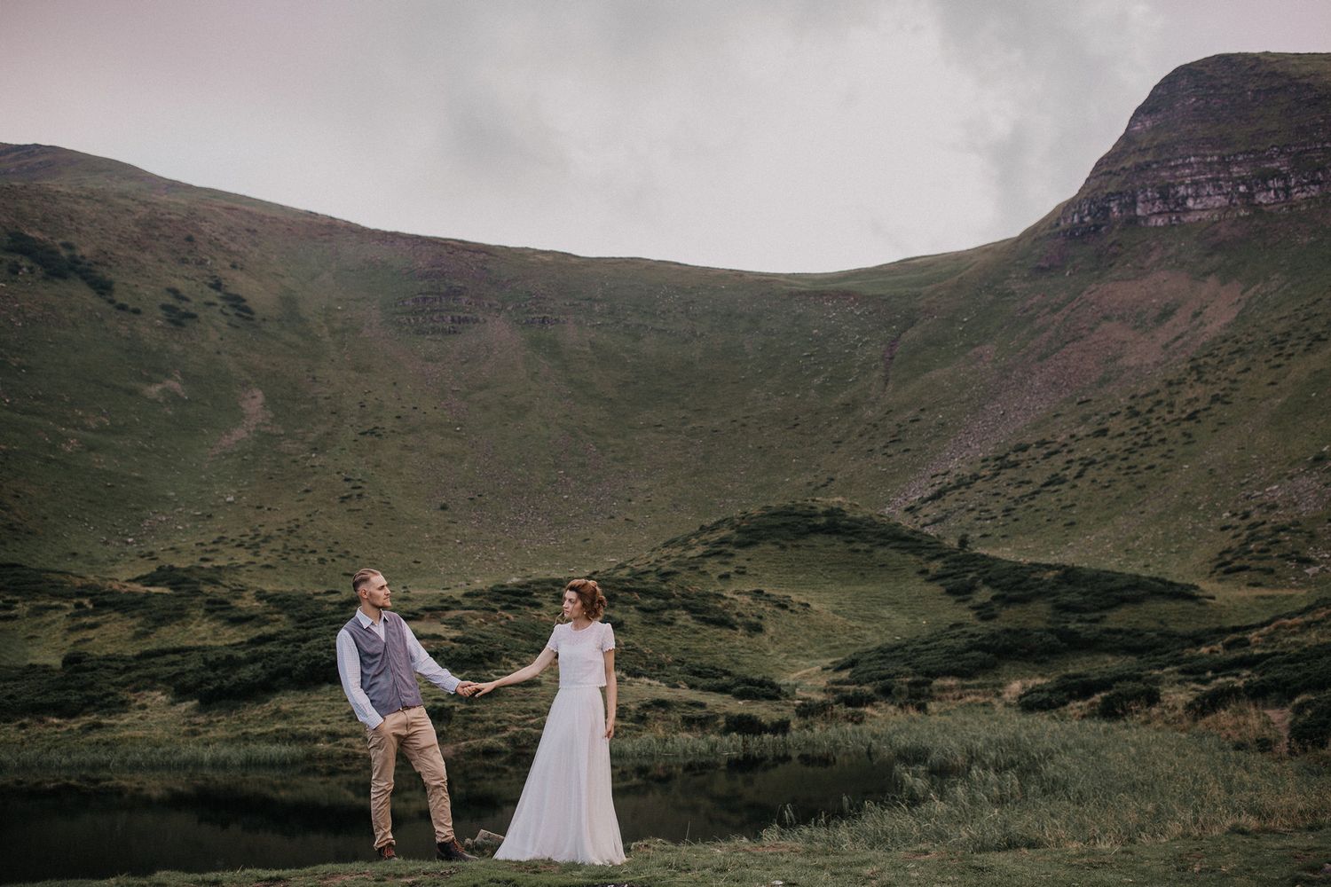 Bergshooting Sonnenuntergang – Fotograf Vasyl Bauer