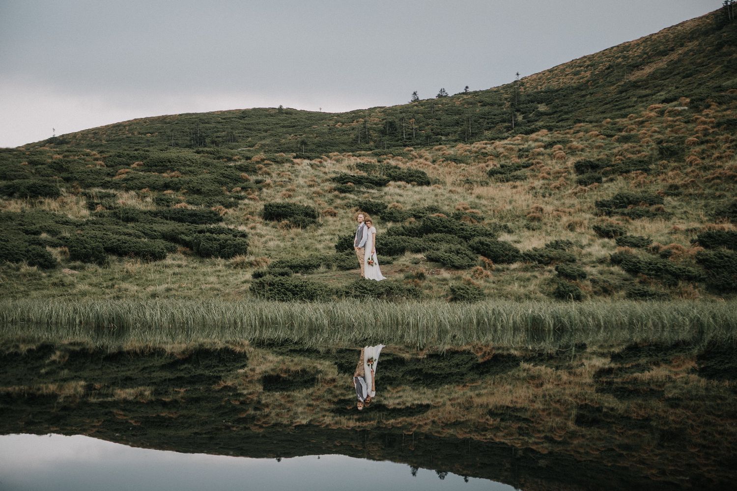 Bergshooting Sonnenuntergang – Fotograf Vasyl Bauer