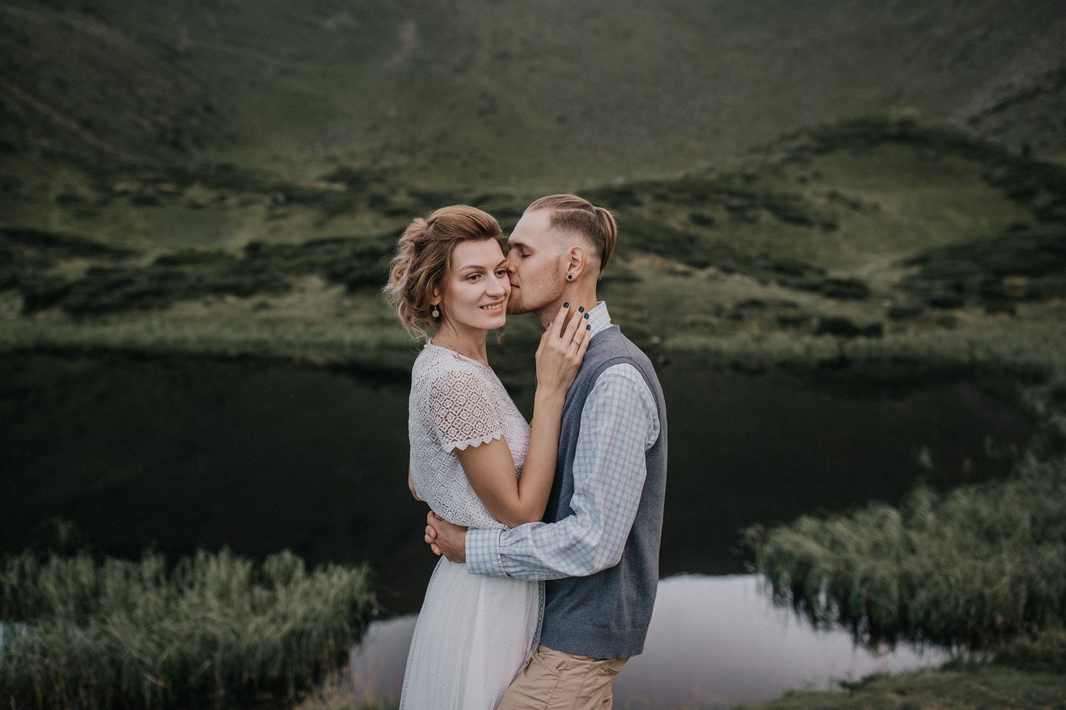 Bergshooting Sonnenuntergang – Fotograf Vasyl Bauer