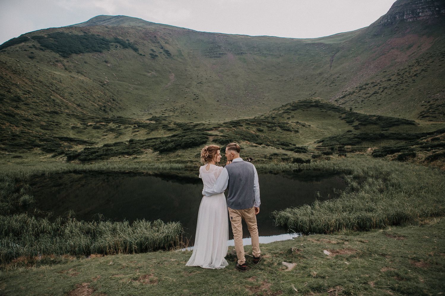 Bergshooting Sonnenuntergang – Fotograf Vasyl Bauer