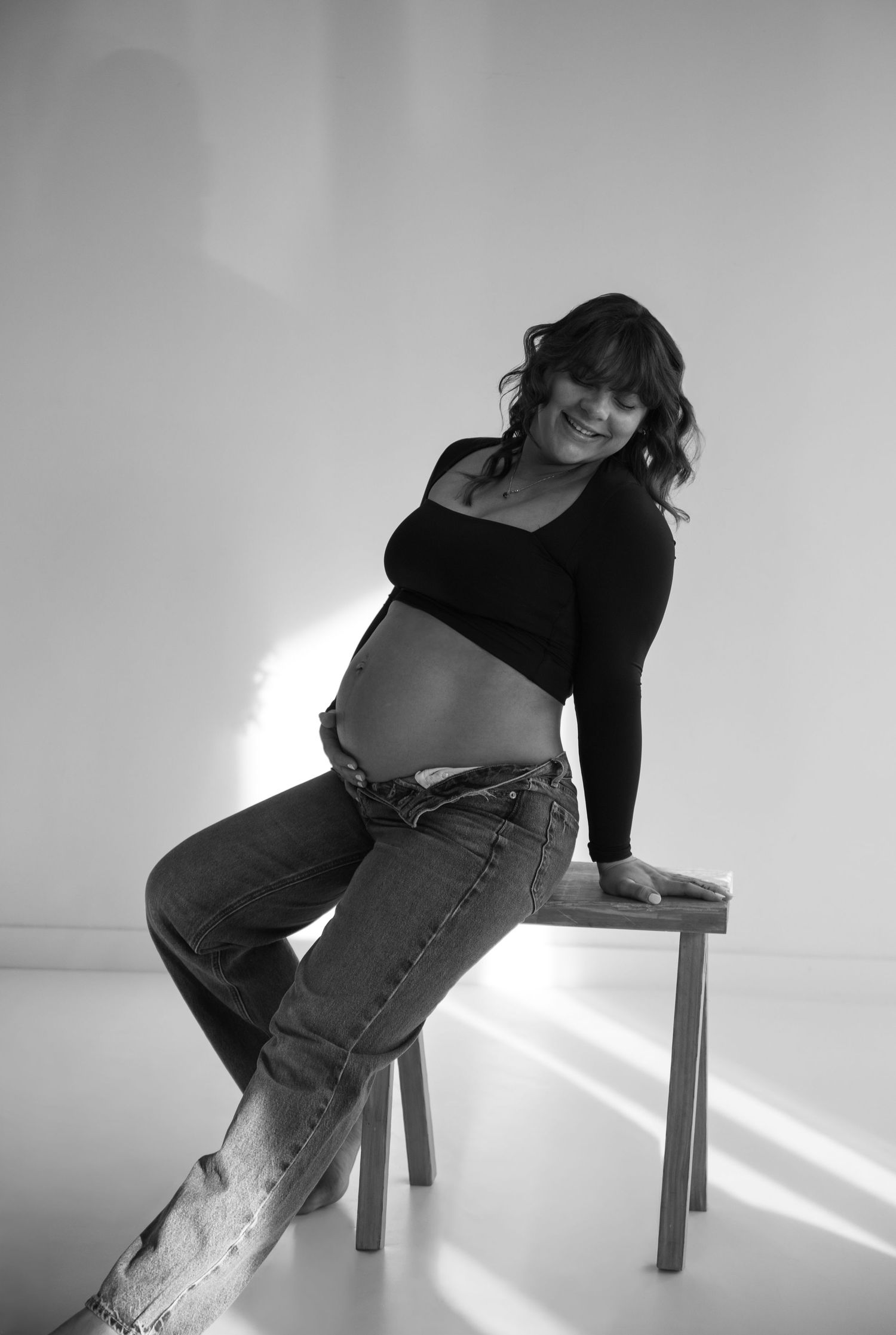 Studio Portrait Maternity Session