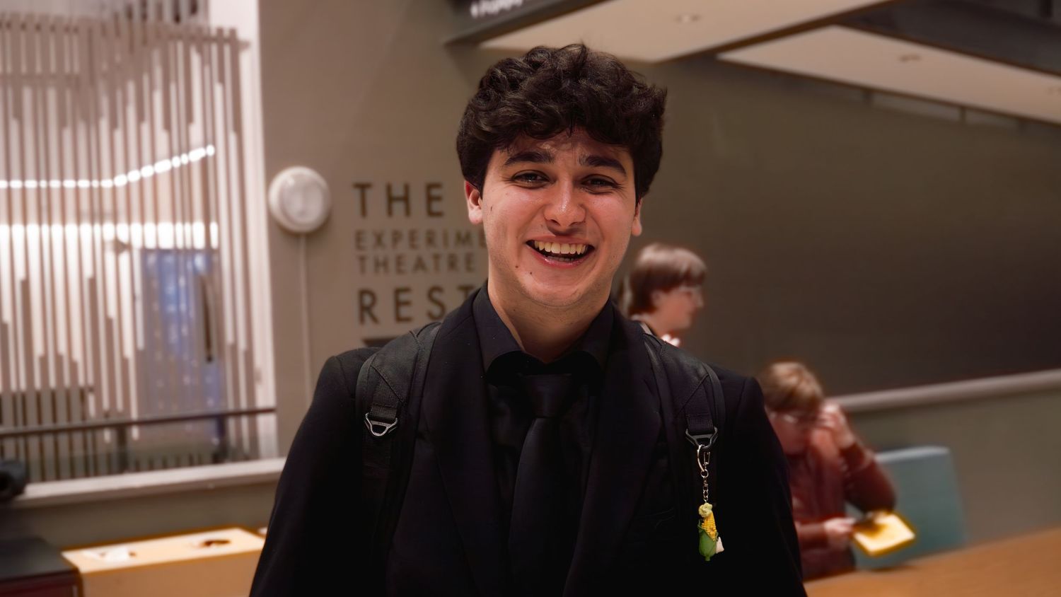 man smiling