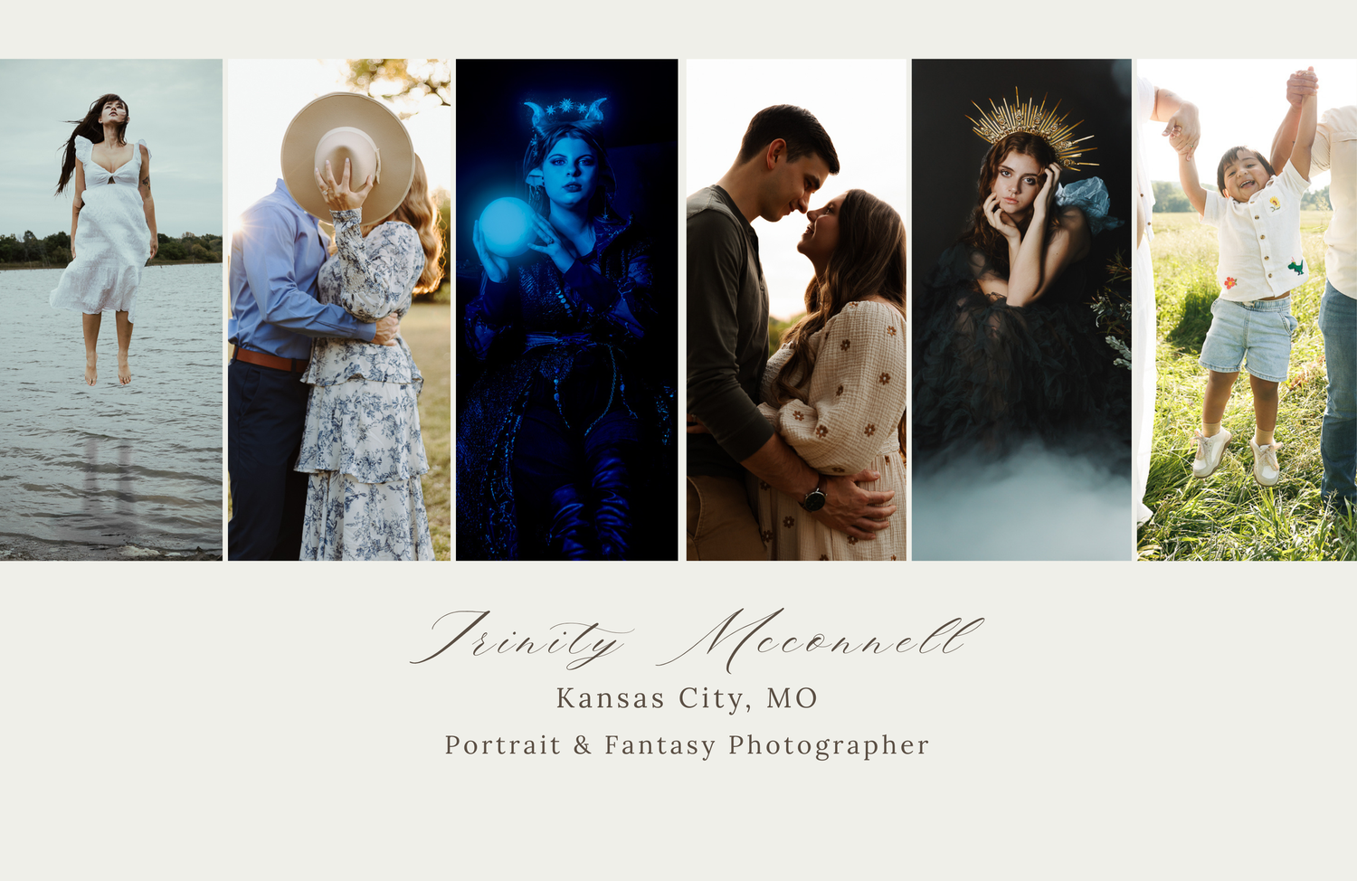 A collection of romantic couples photography showing intimate moments in various outdoor and indoor settings with soft lighting.