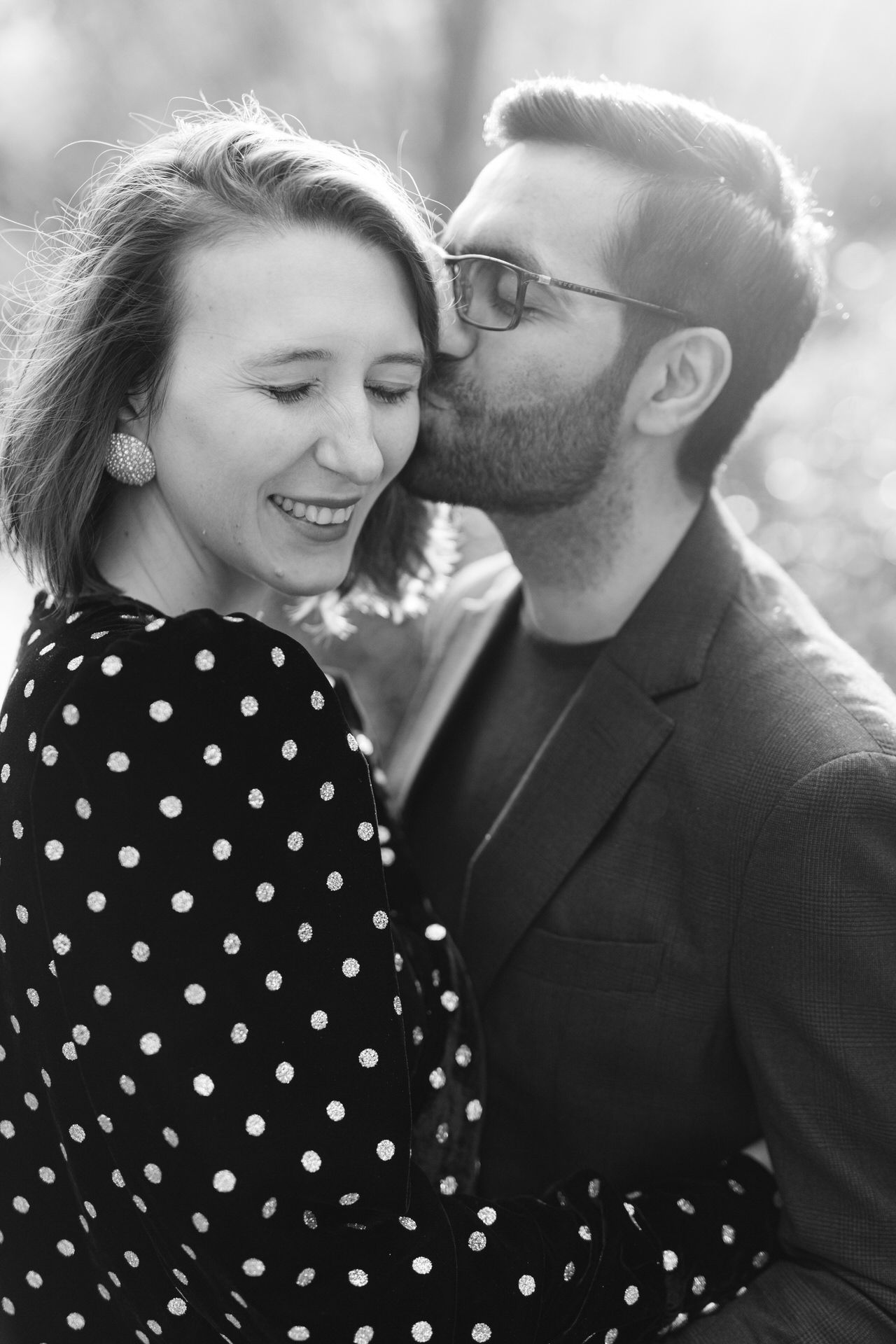 Engagement couple photoshoot in Athens, natural connection and timeless storytelling.