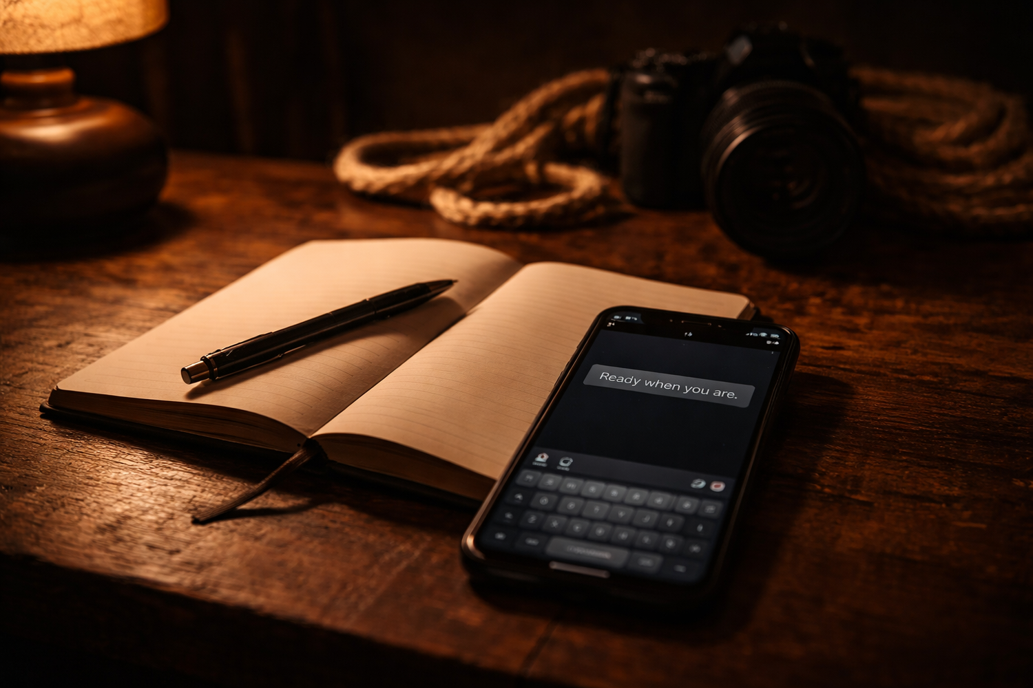 Cinematic rope camara and phone