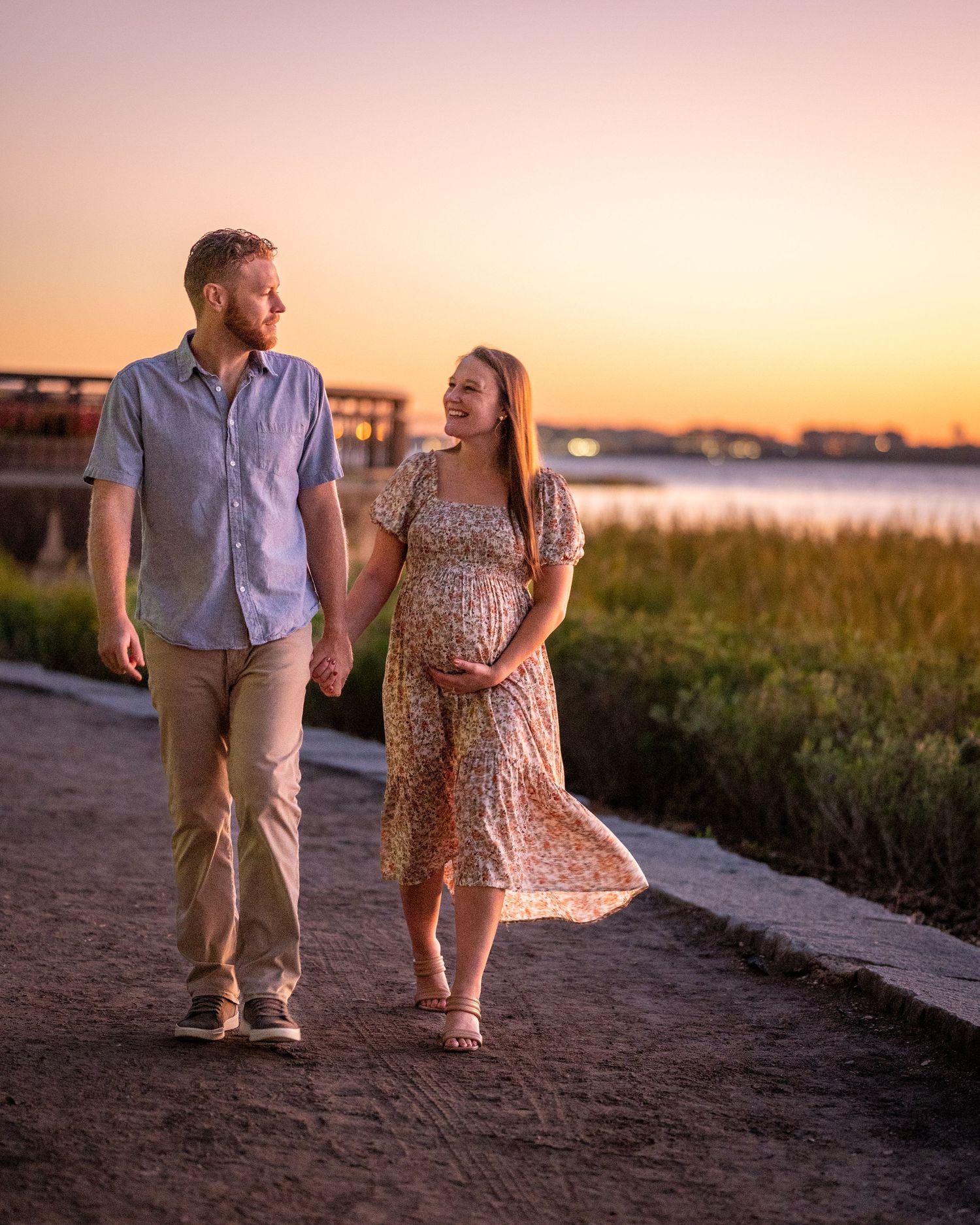 Maternity pictures, Charleston SC