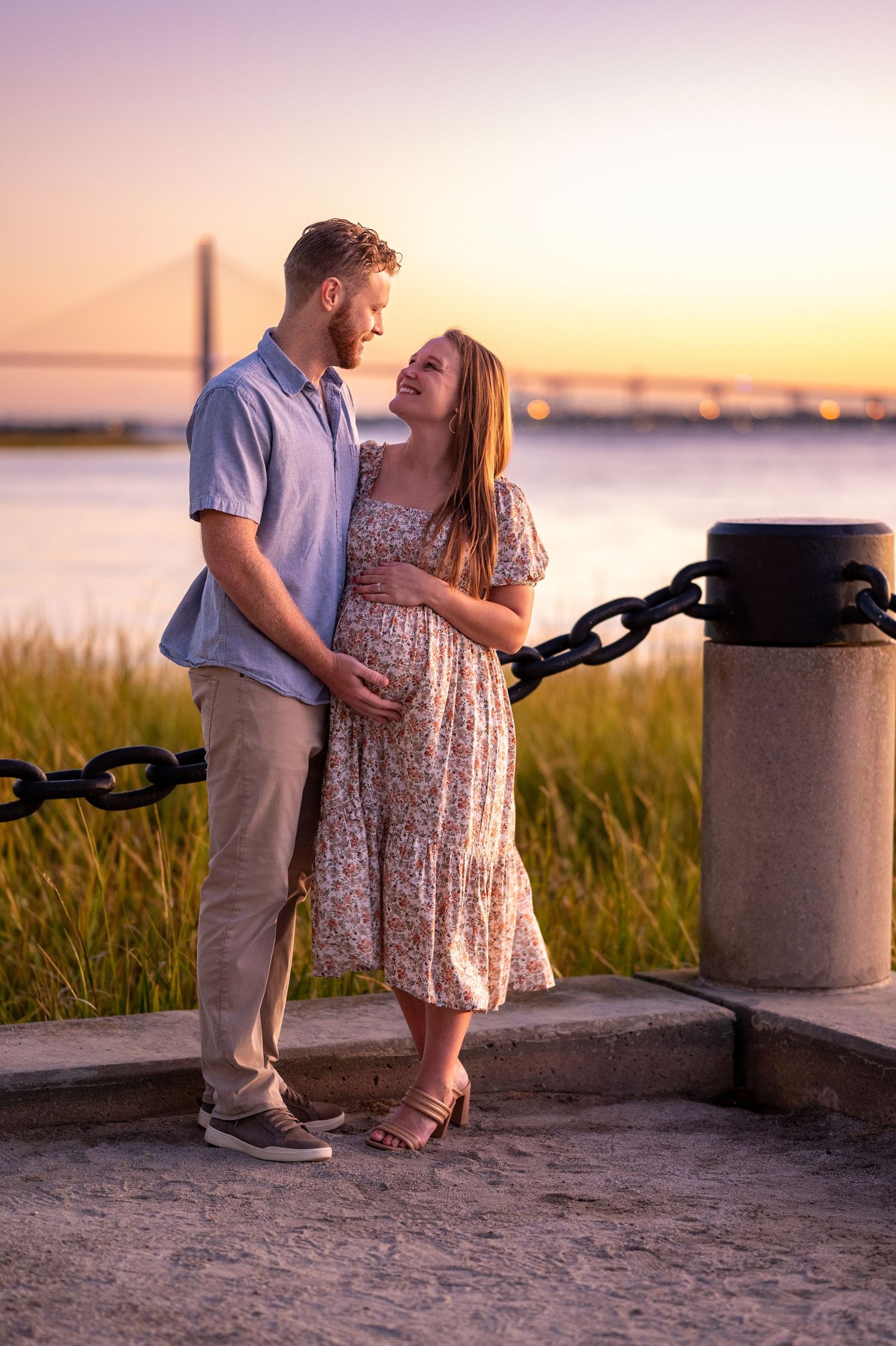 Maternity Photoshoot, Charleston SC