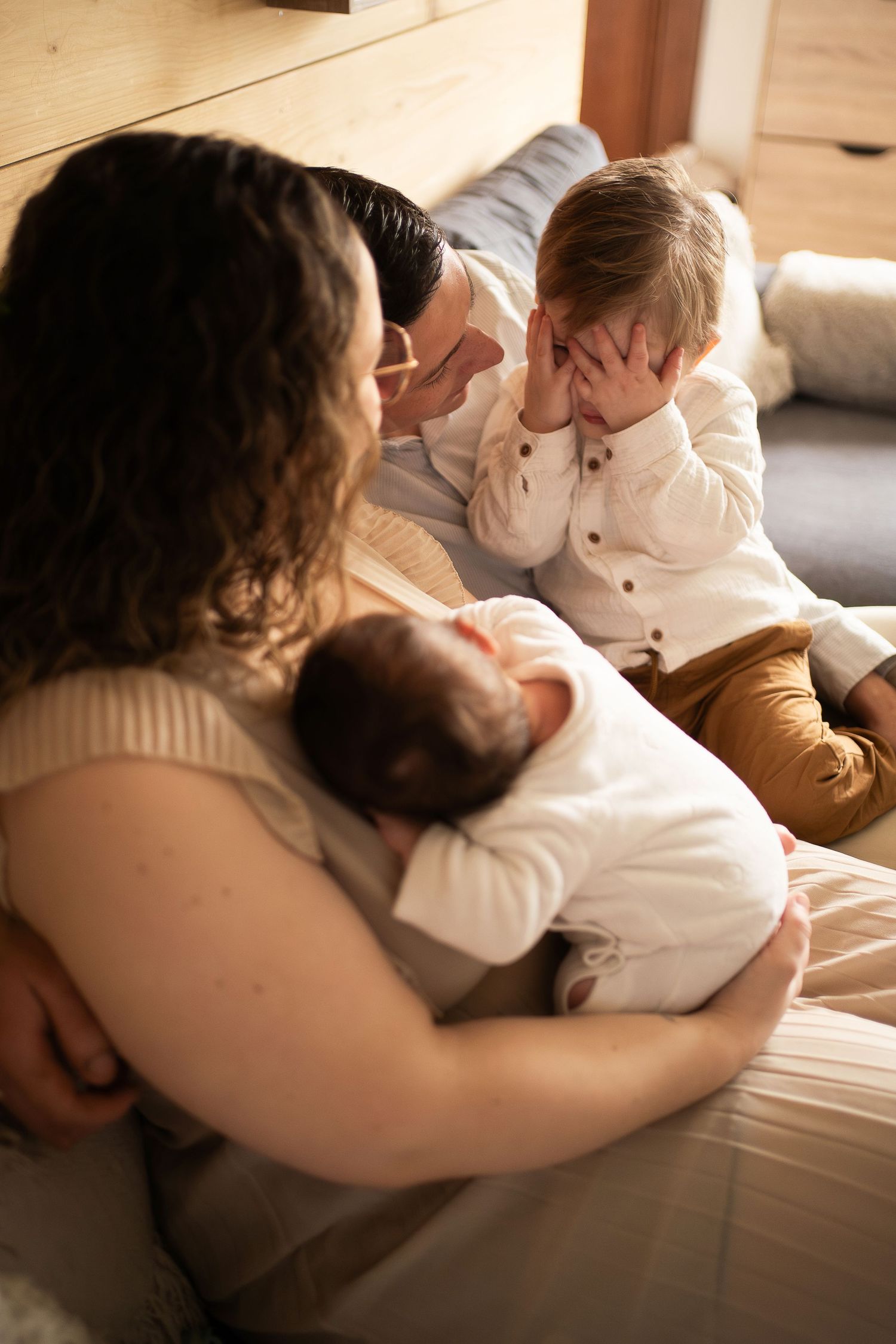 photographe de naissance life style en bretagne