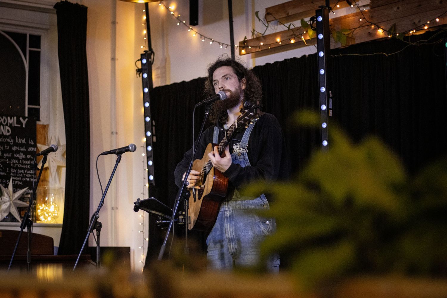 musician on stage