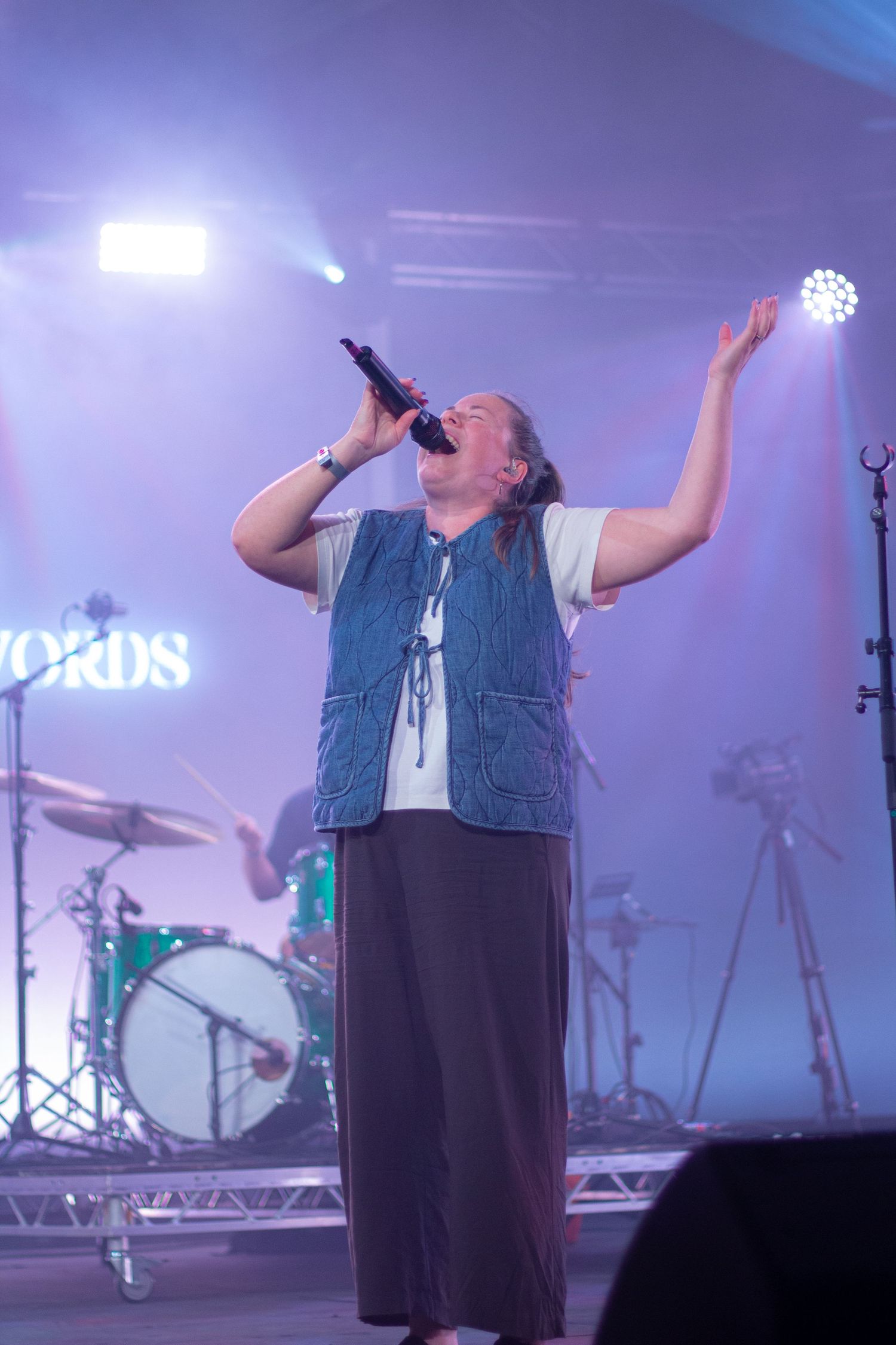 musician on stage
