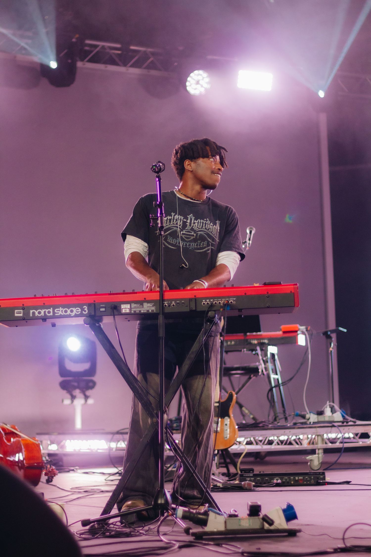 musician on stage