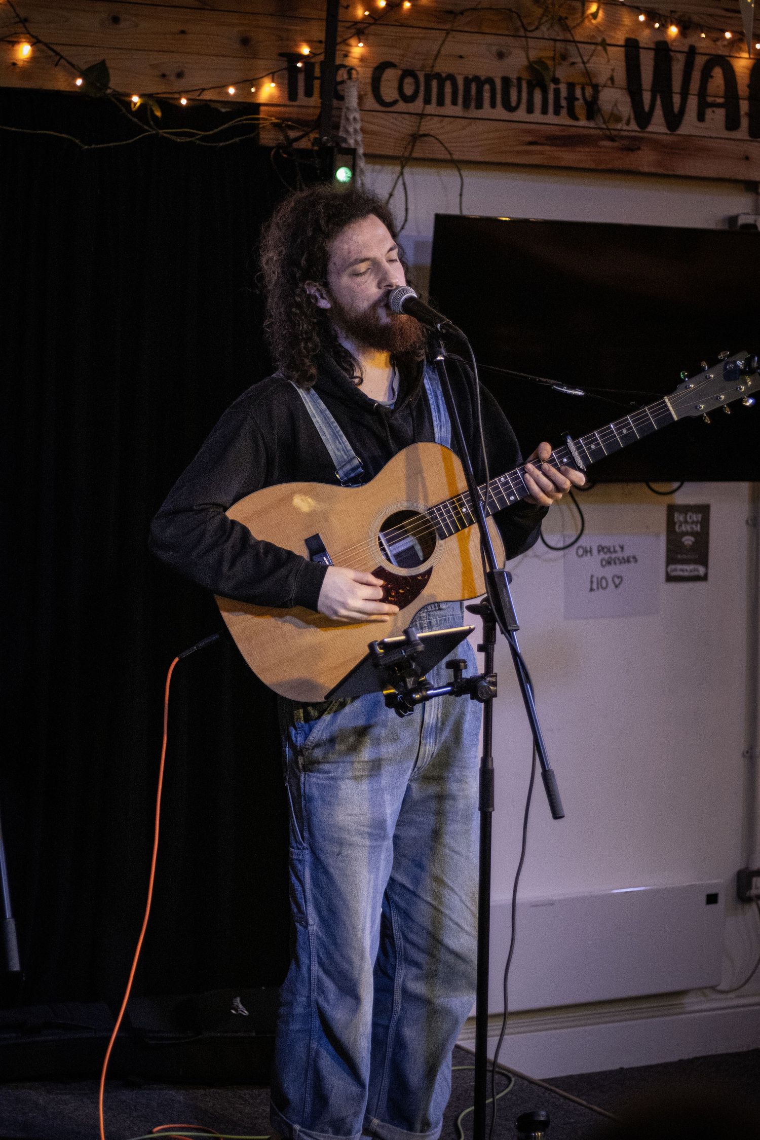 musician on stage