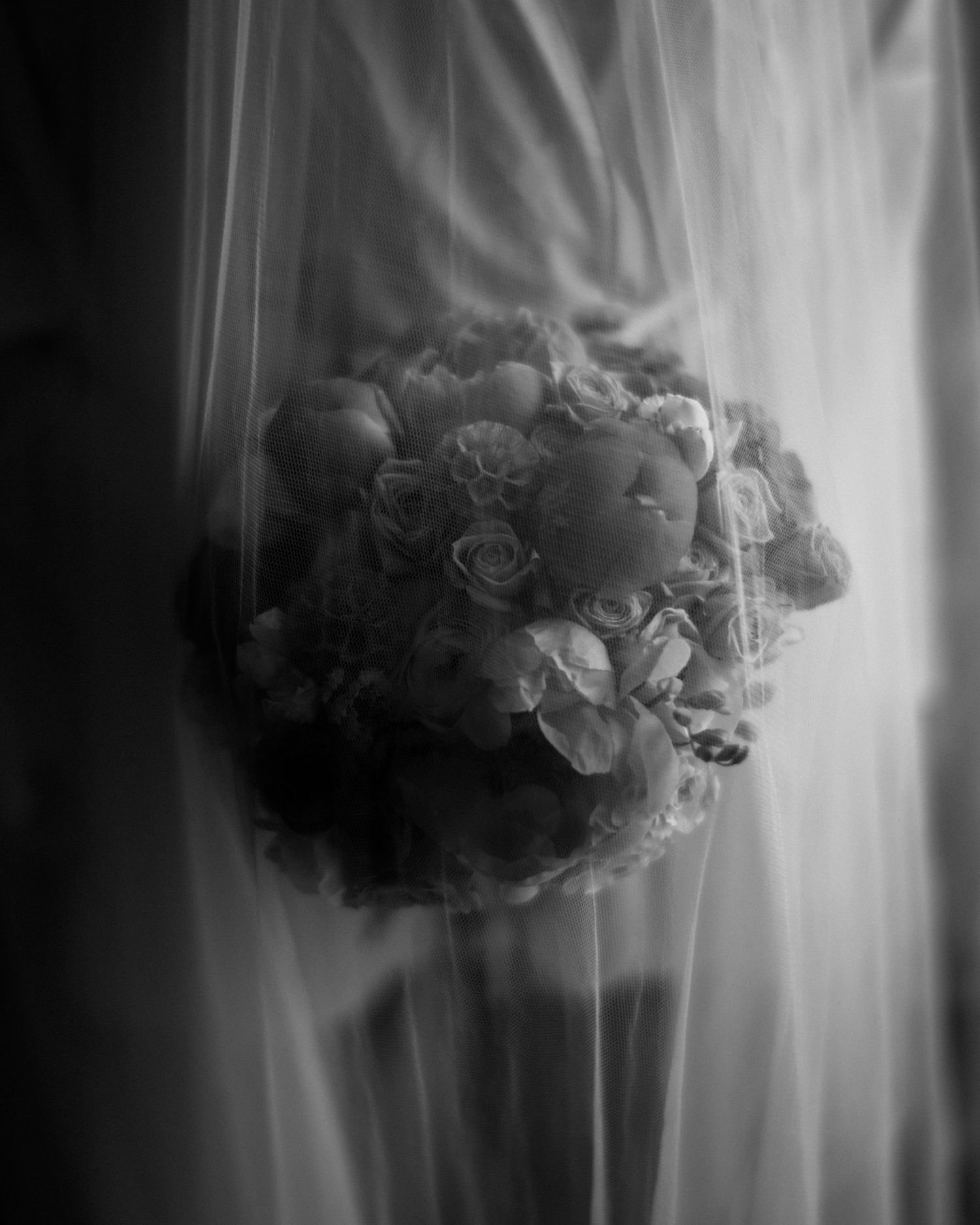 Wedding couple photographed in natural light
Bride and groom embracing during wedding day
Candid moment from a Florida wedding