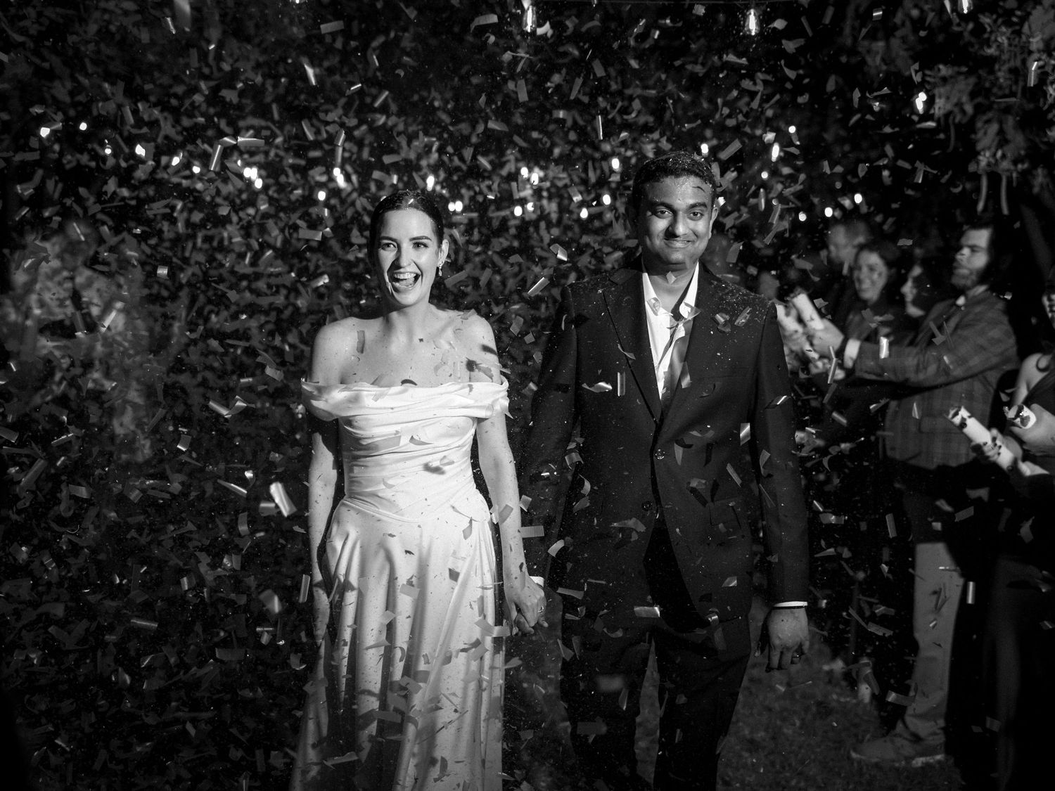 Wedding couple photographed in natural light
Bride and groom embracing during wedding day
Candid moment from a Florida wedding