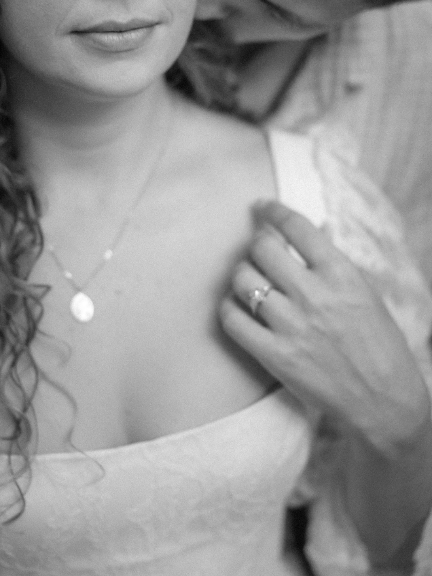 Couple during engagement session in Florida
Romantic engagement session portrait