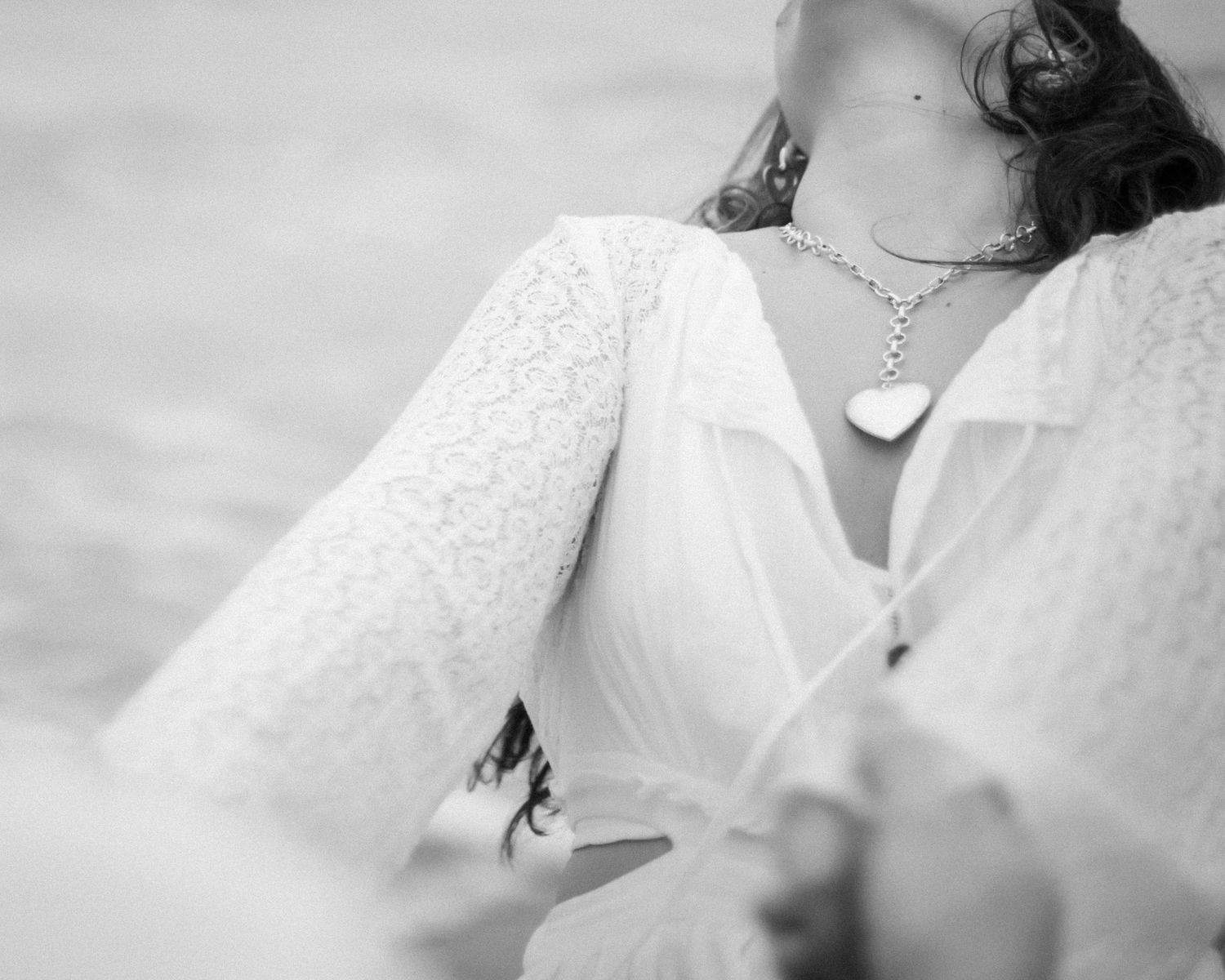Couple during engagement session in Florida
Romantic engagement session portrait