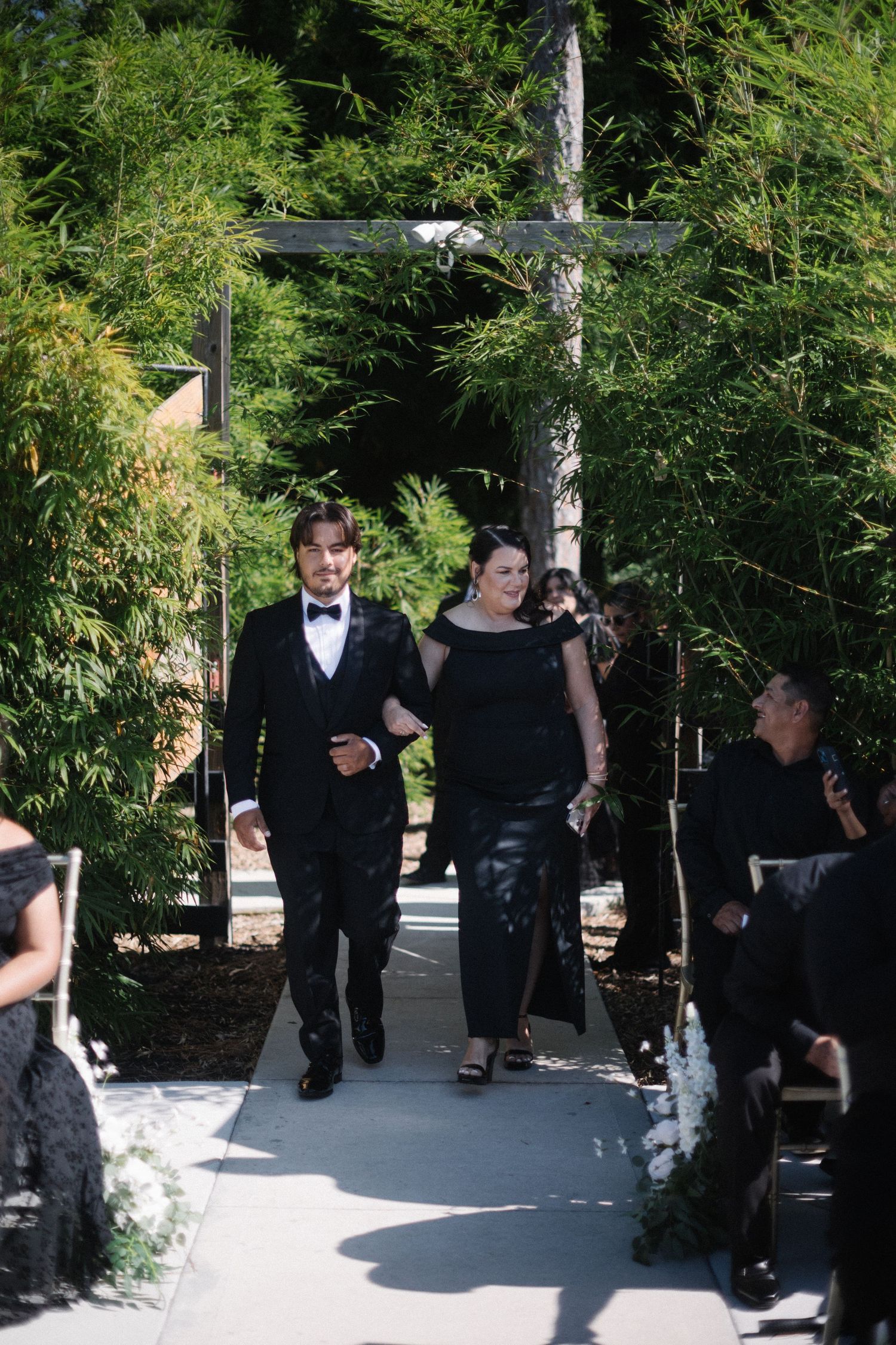 Wedding couple photographed in natural light
Bride and groom embracing during wedding day
Candid moment from a Florida wedding