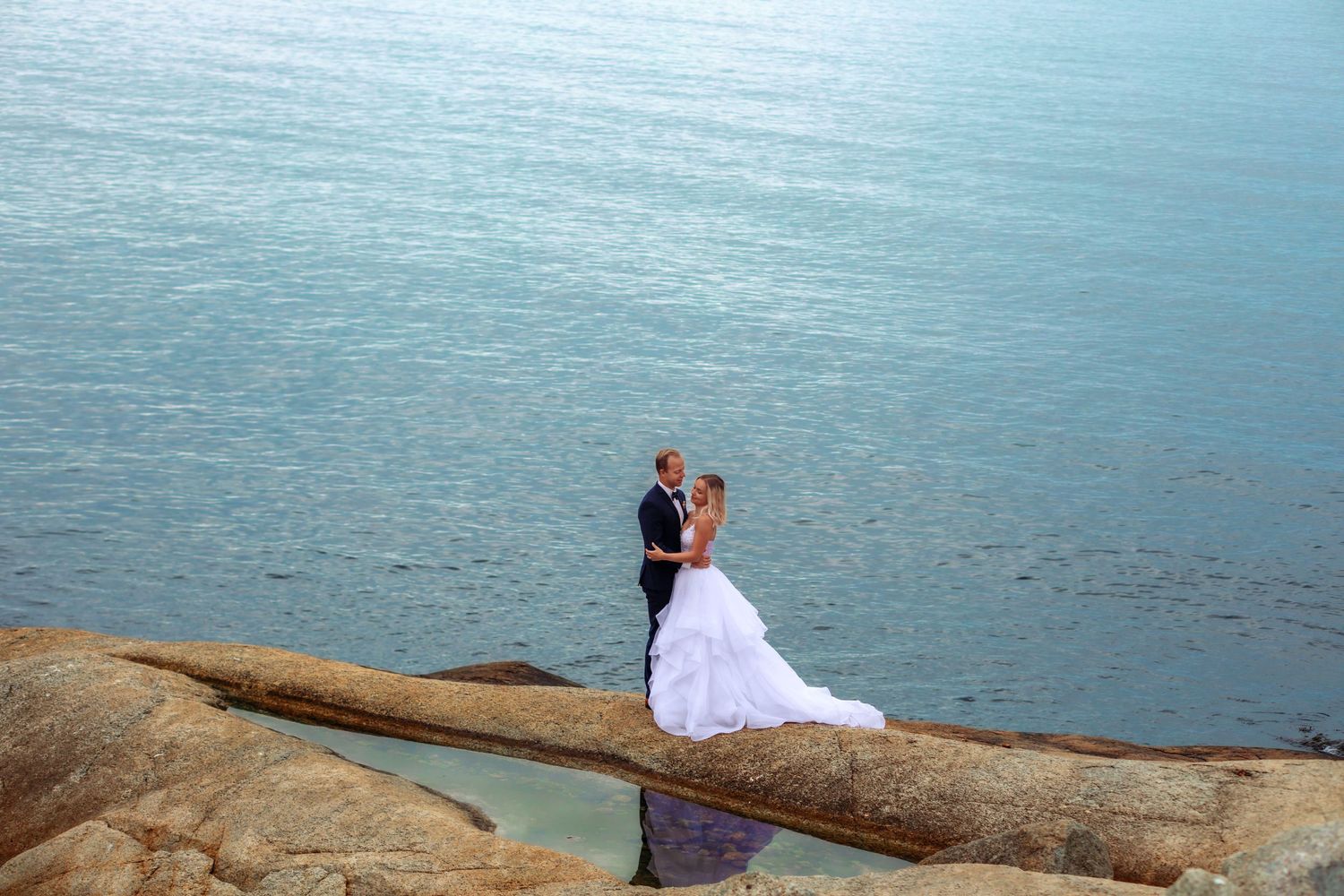 Nova Scotia wedding photographer capturing emotional vows