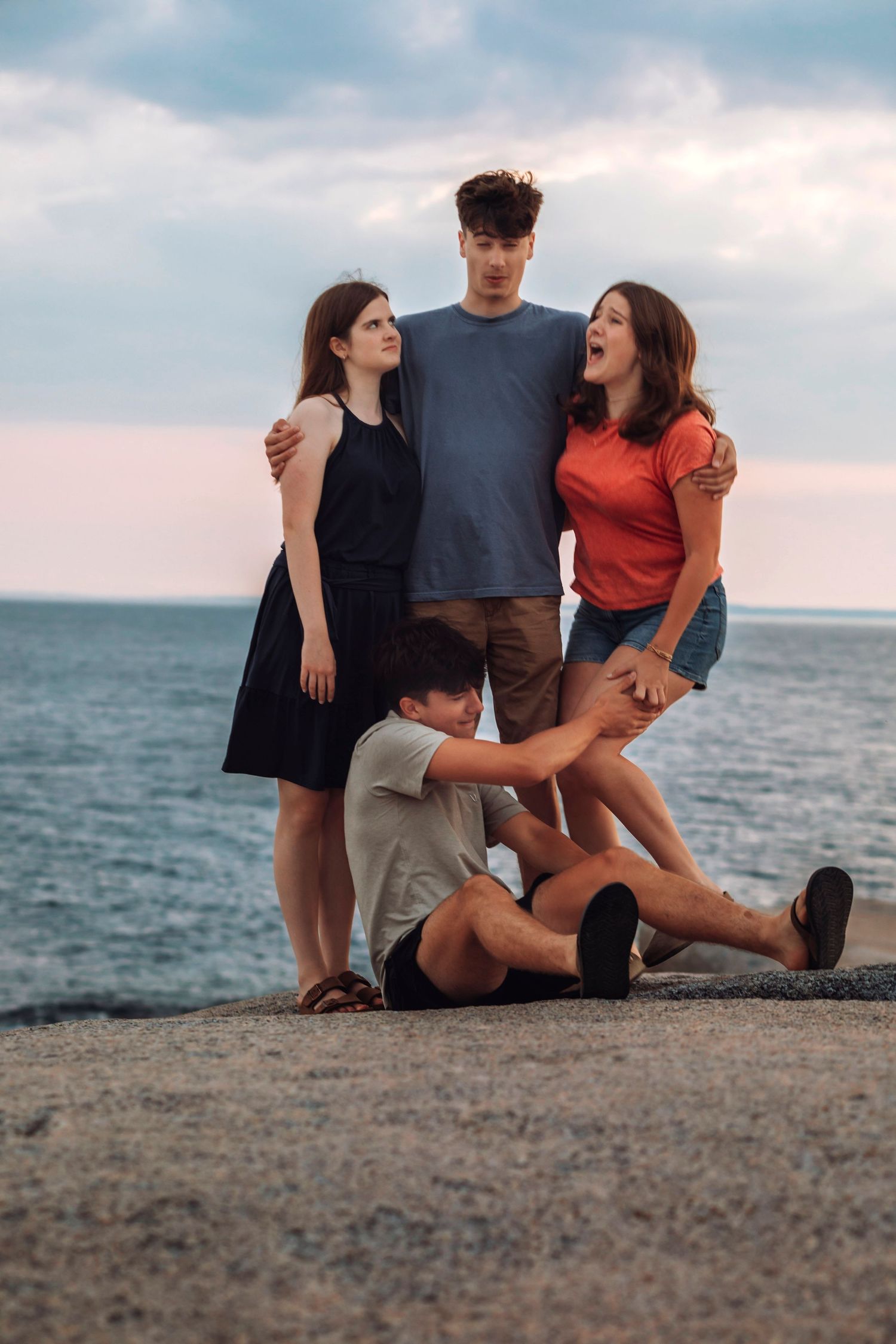 Peggy's Cove Nova Scotia Family Photo Session
