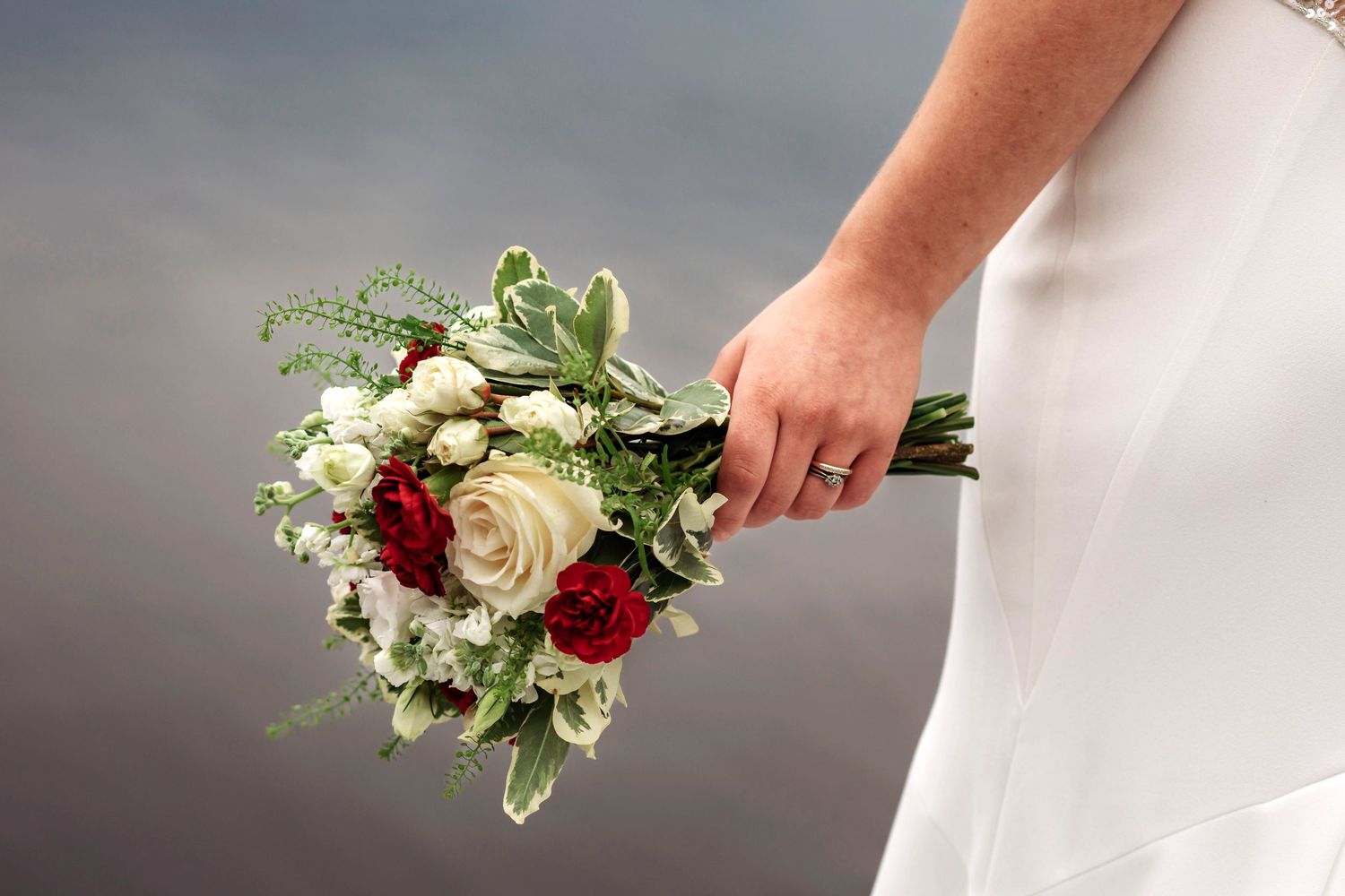 Wedding ceremony photography overlooking the Atlantic Ocean
