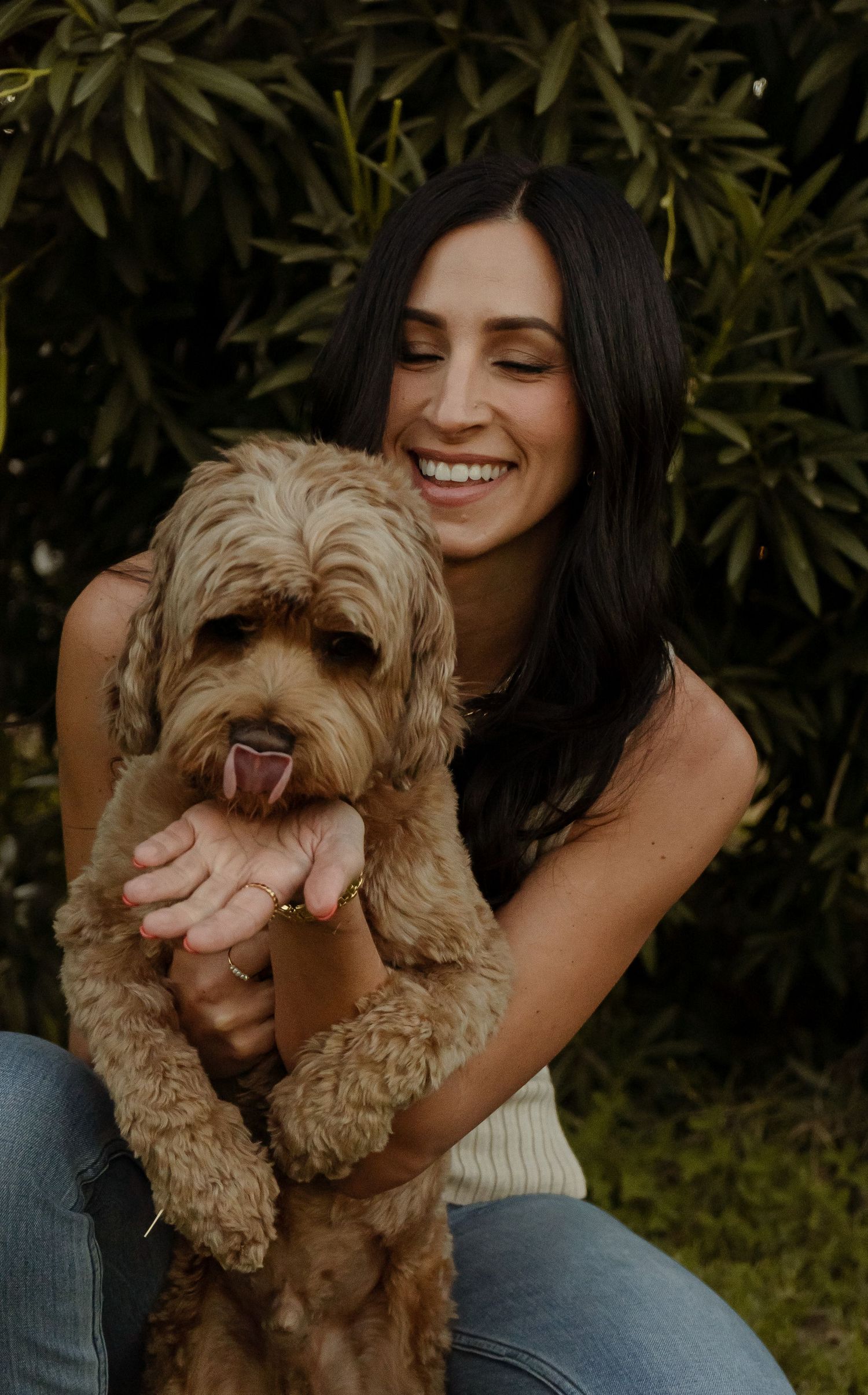 dog owner brand photoshoot