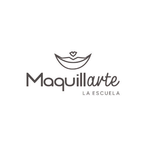 Hand-drawn logo design with smiling mouth and 'LA ESCUELA' text in simple black lettering.