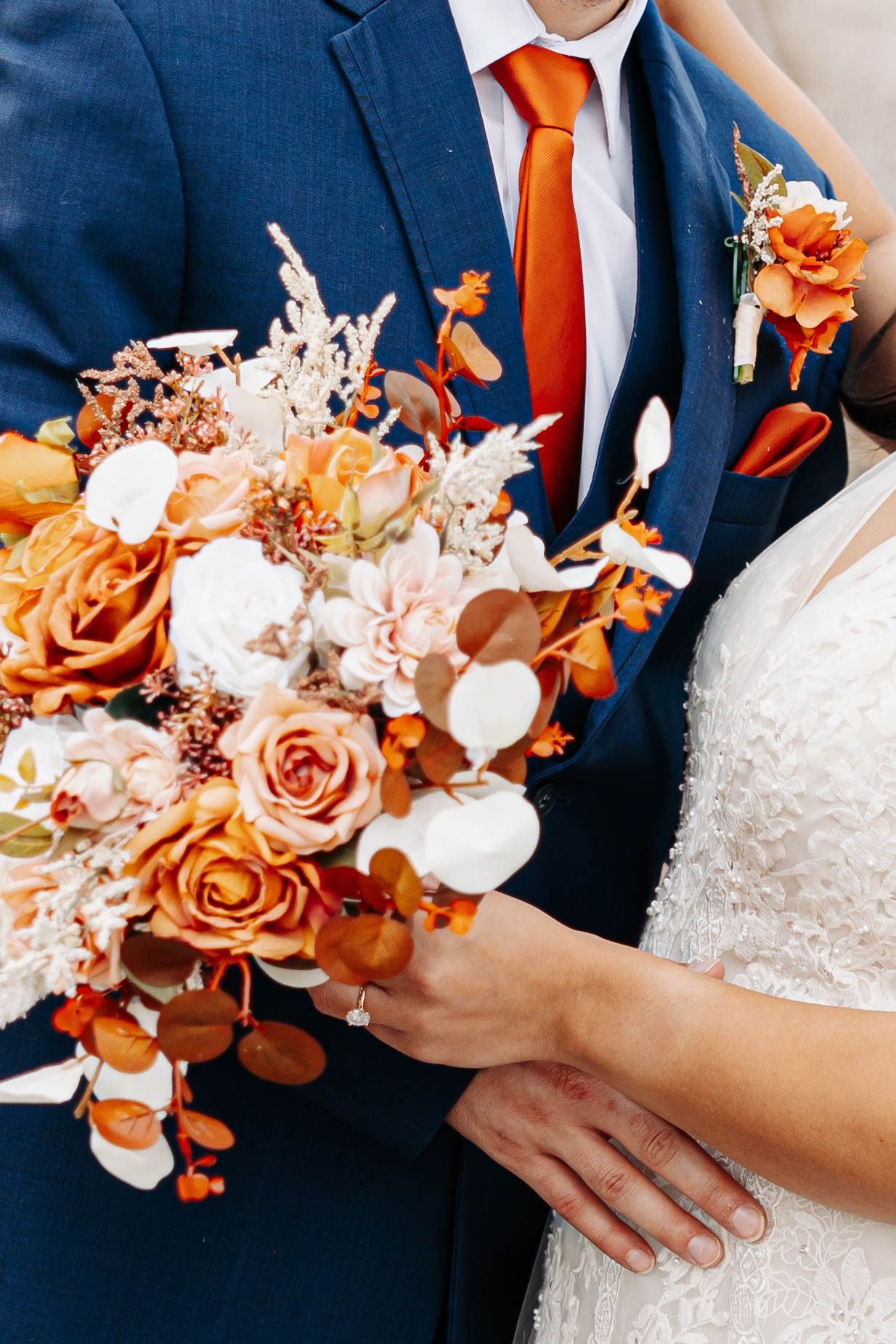 Bride and Groom at Mule Town Lumberyard