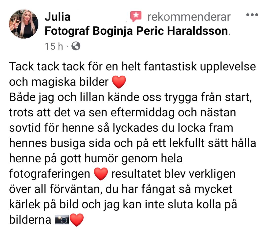 Recension från kund