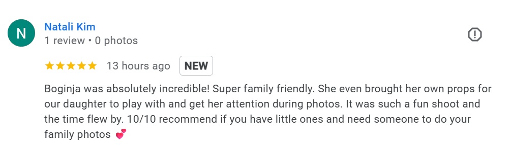 Recension från kund