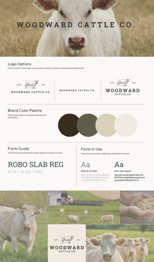 Woodward Cattle Brand Kit