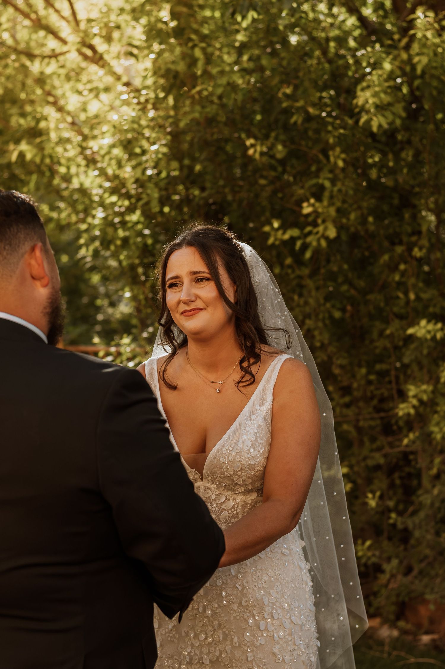 Utah wedding photographer capturing warm, moody bridal portraits. Florida wedding photographer documenting intimate vintage moments