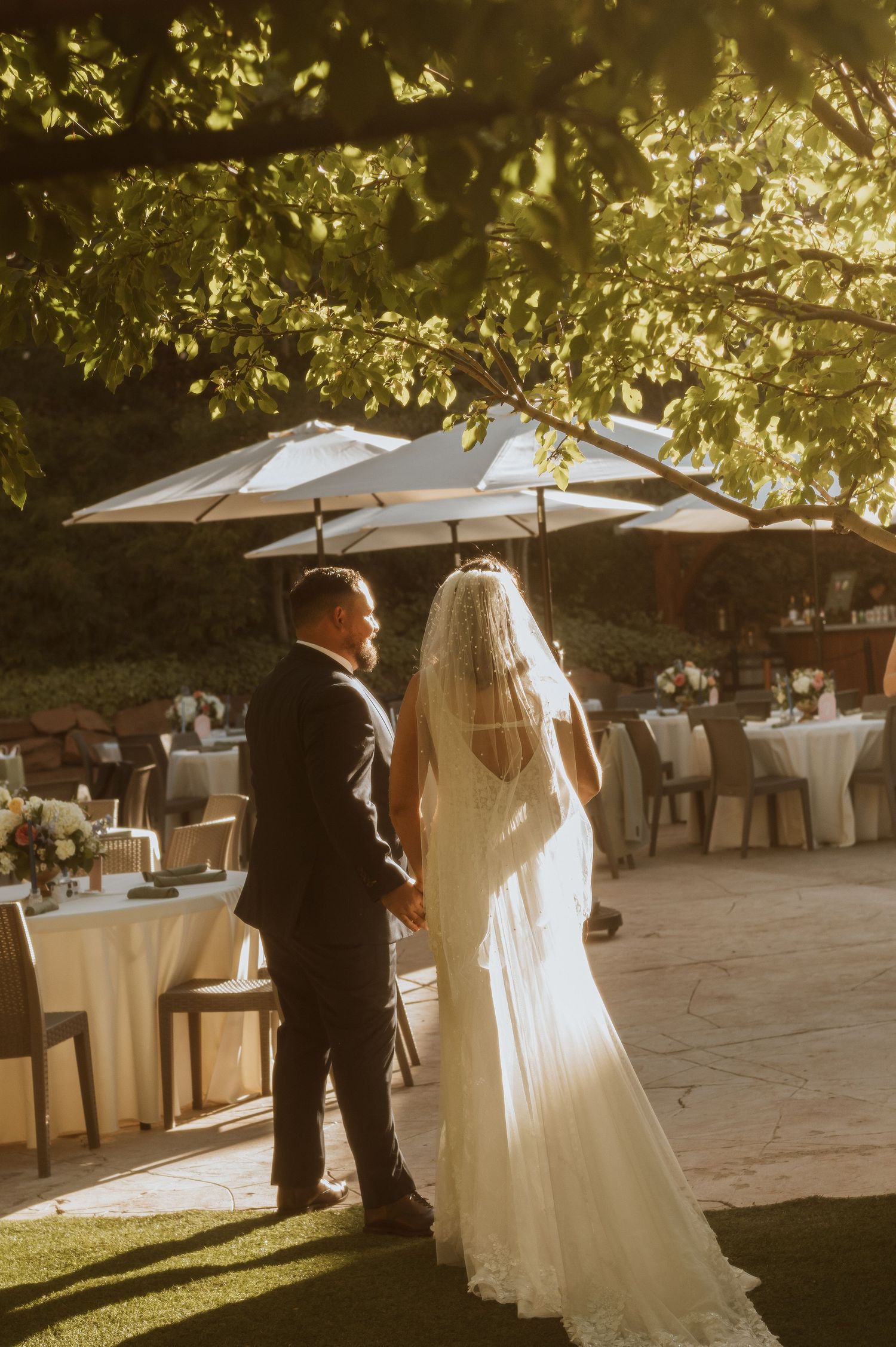 Utah wedding photographer capturing warm, moody bridal portraits. Florida wedding photographer documenting intimate vintage moments