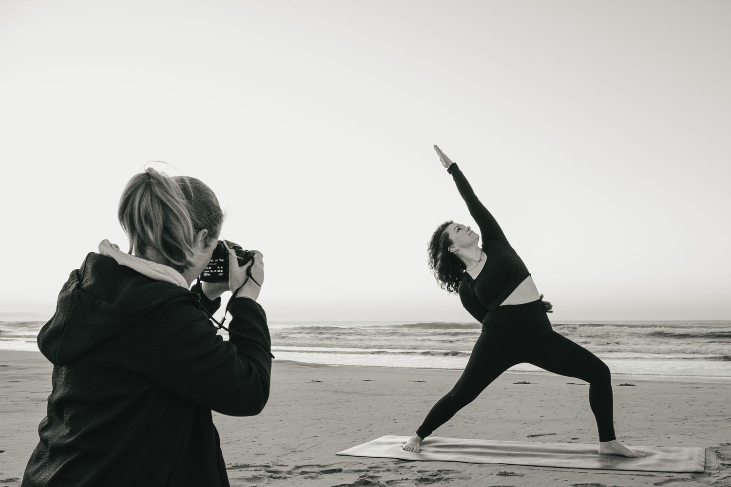 A photograph of a photographer taking pictures with a Canon camera in the Eastern Cape.