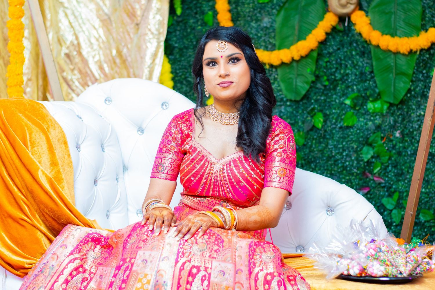 Woman in a Nelengu ceremony in Durban