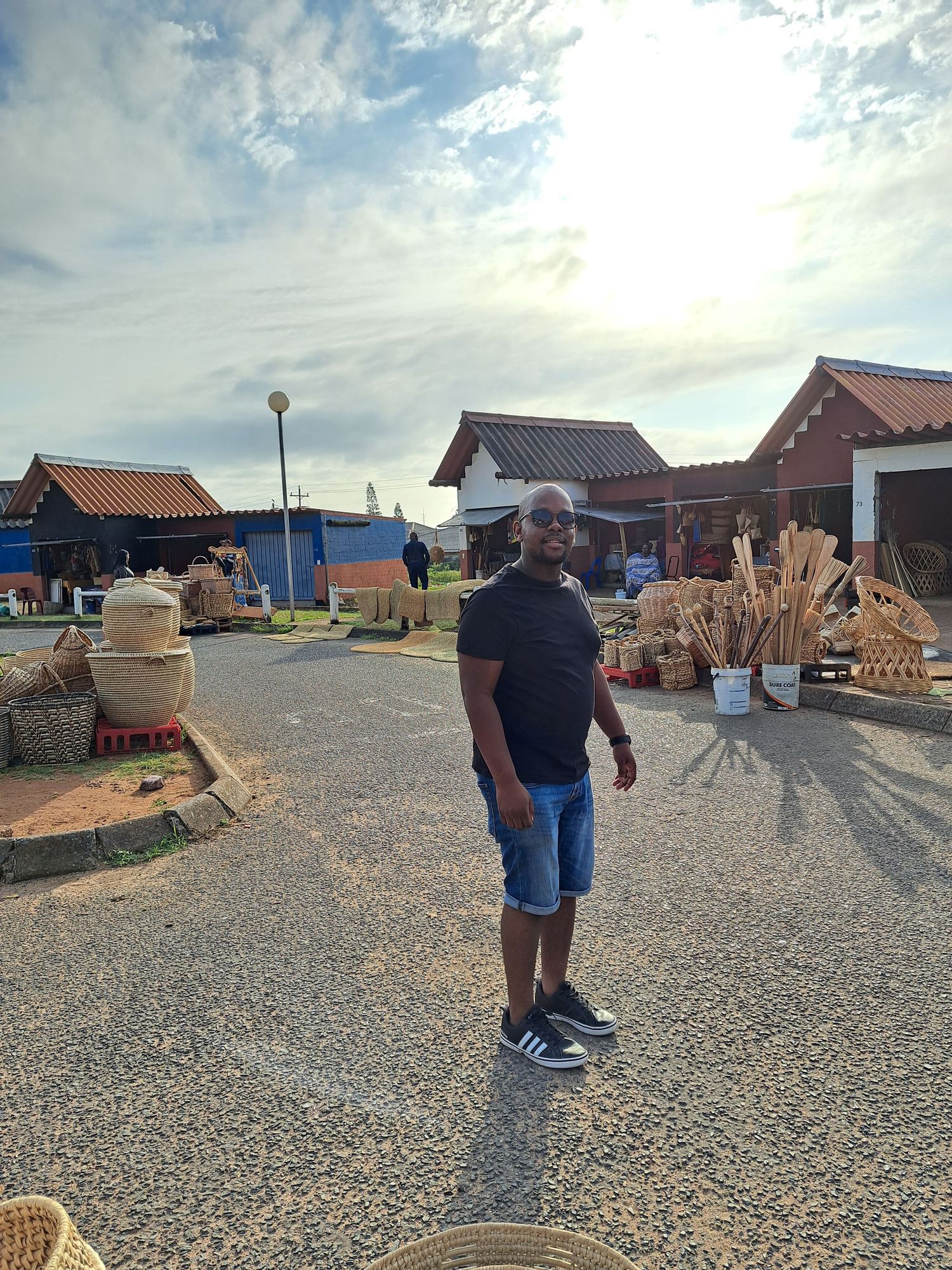 Mava Siko in South Coast on vacation.