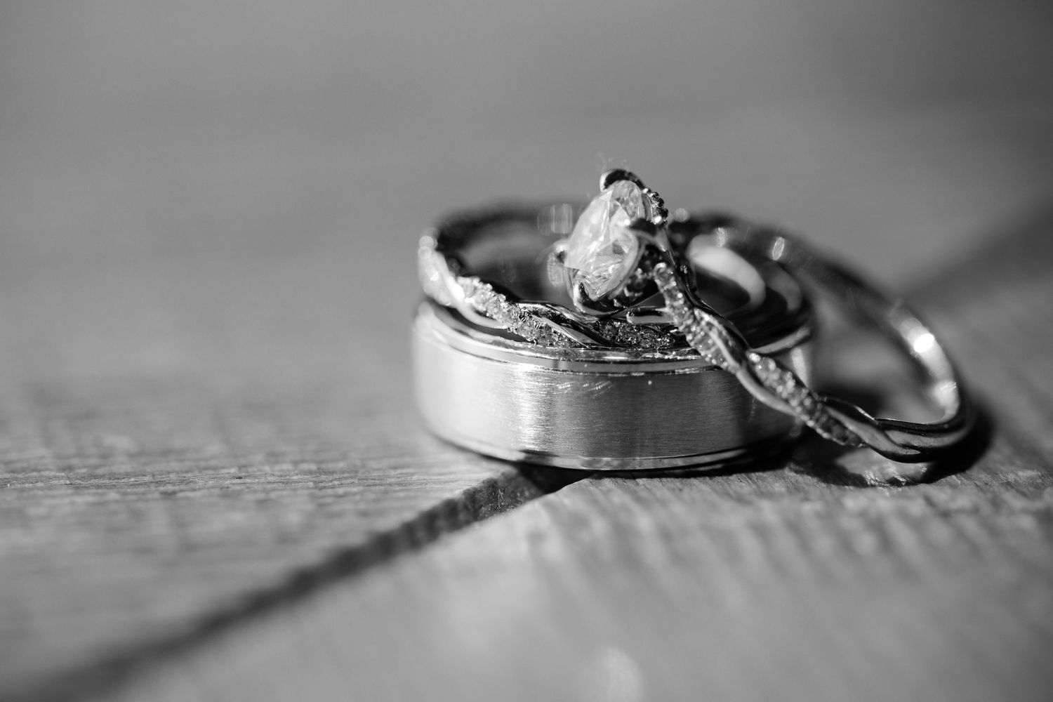 Two wedding rings