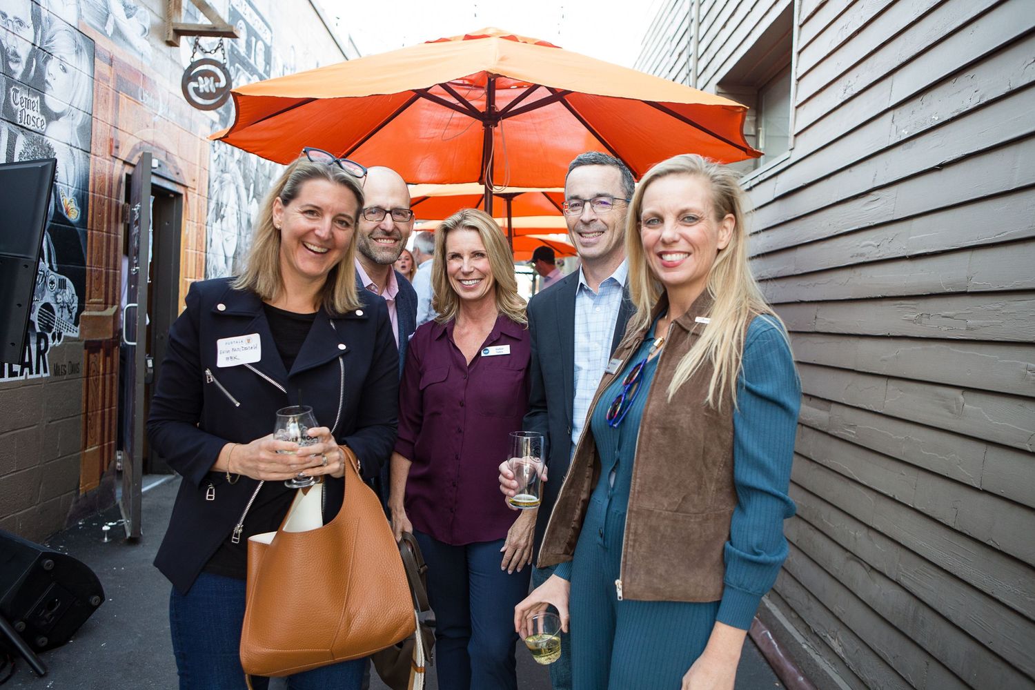 Group at an event in Bend, Oregon