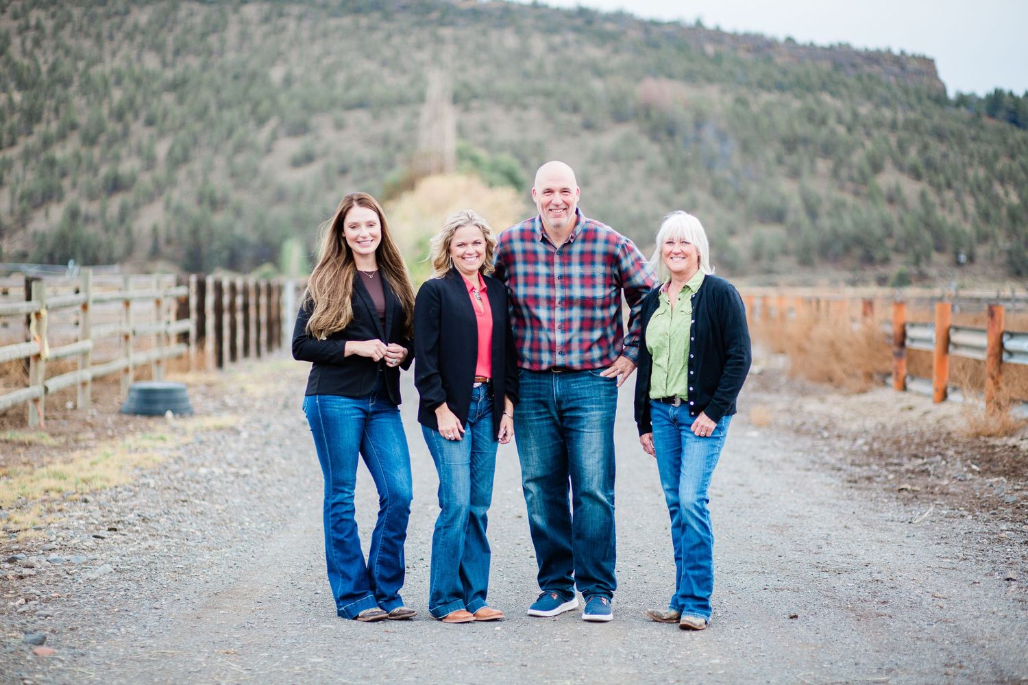 Headshot of a group in a natural setting