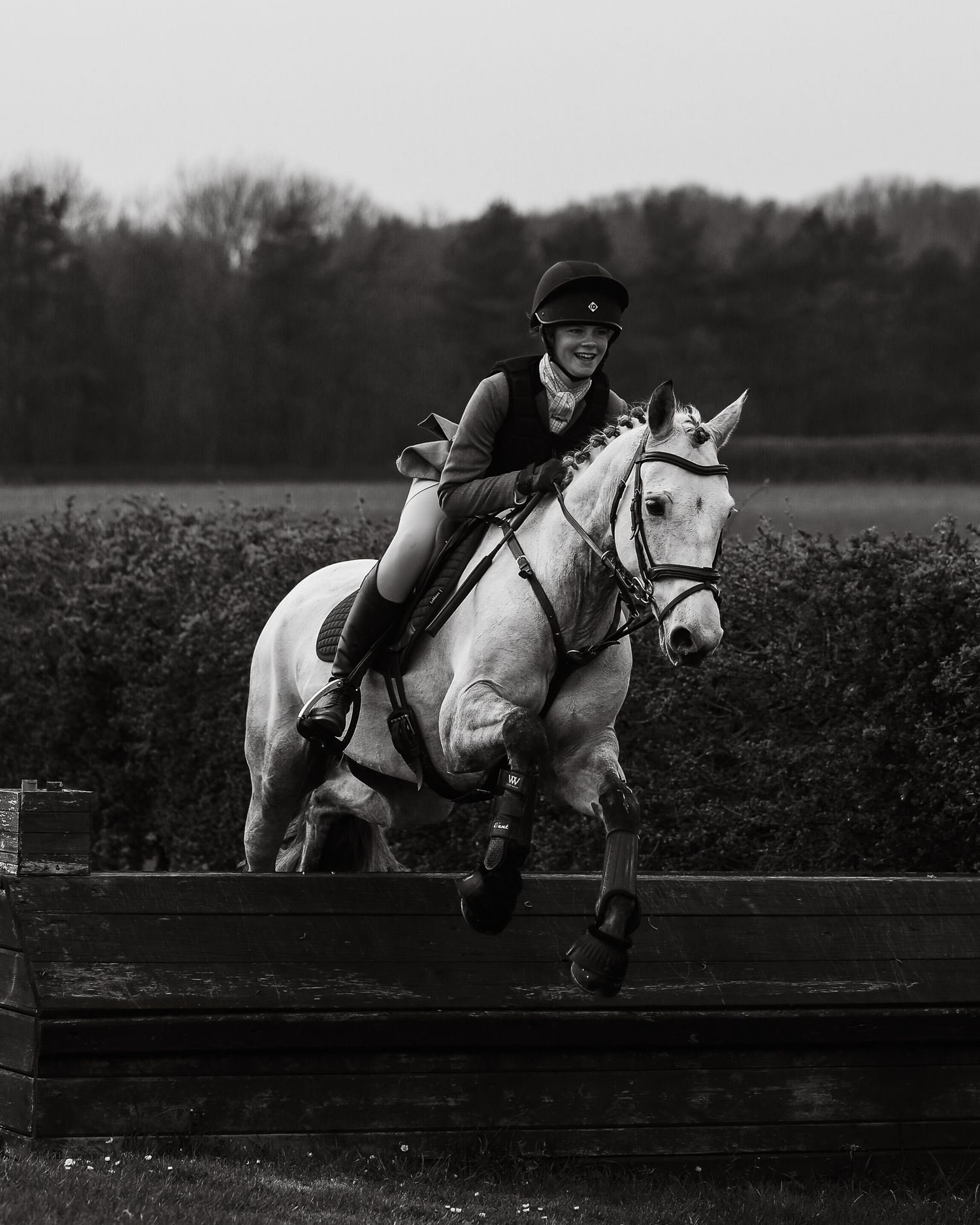 Horse portrait photographed outdoors in Lincolnshire by equine photographer Sadie York Photography.