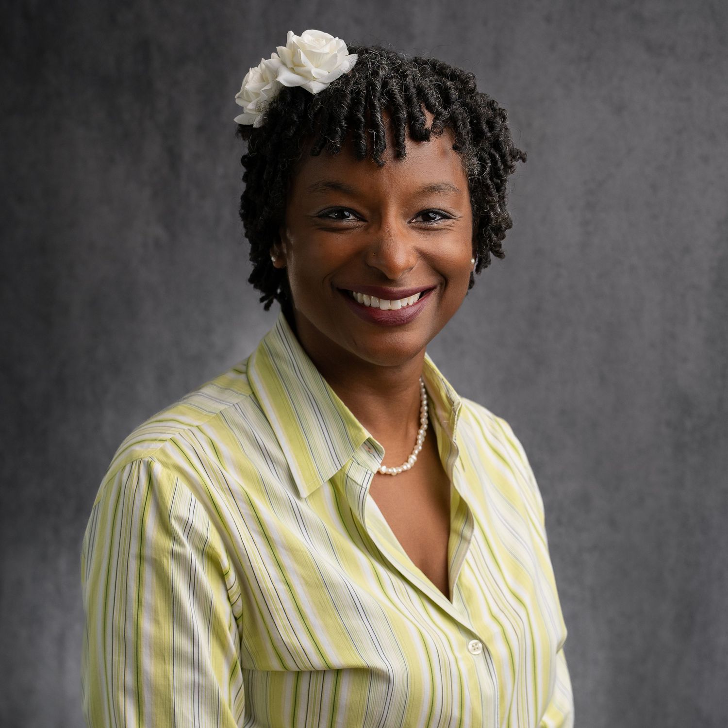 Studio-style professional headshots for corporate and commercial marketing