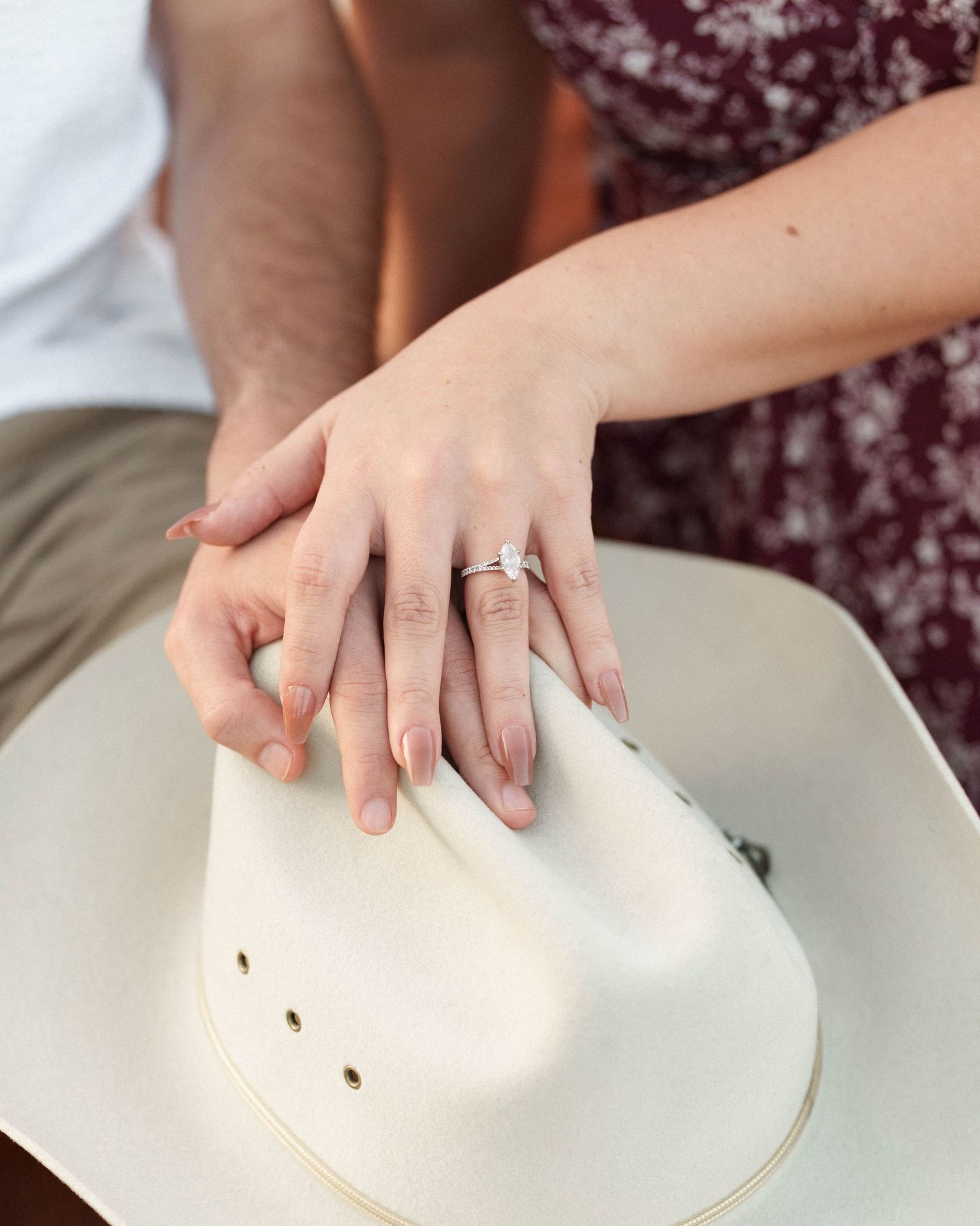 Story-driven engagement images for couples in Northern Virginia