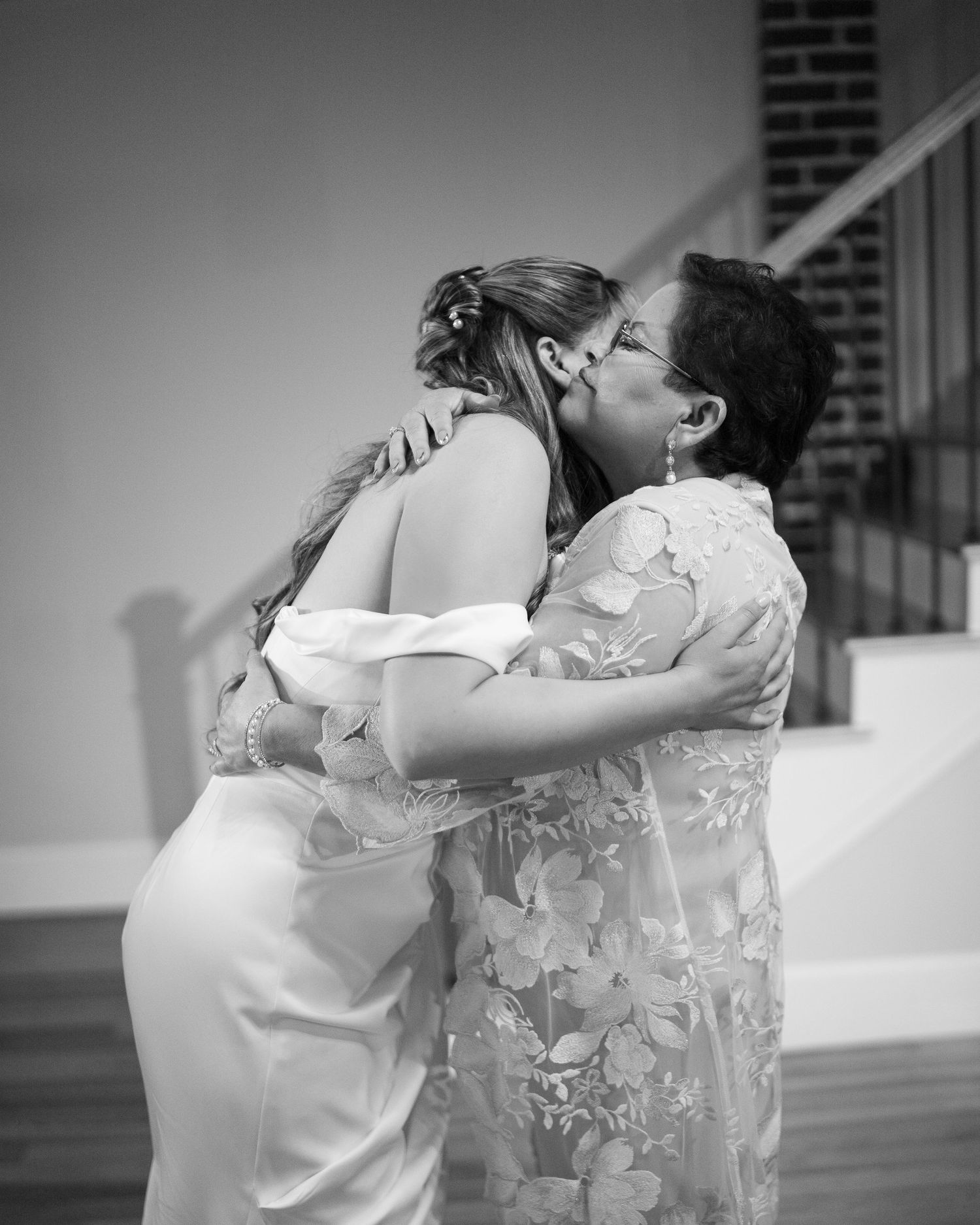 Romantic, timeless wedding portraits of bride and groom photographed by Northern Virginia photographer