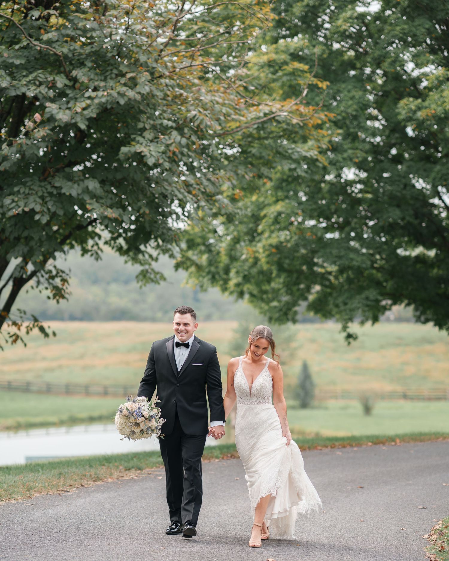 Northern Virginia wedding photography at Long Branch Historic House, capturing timeless moments