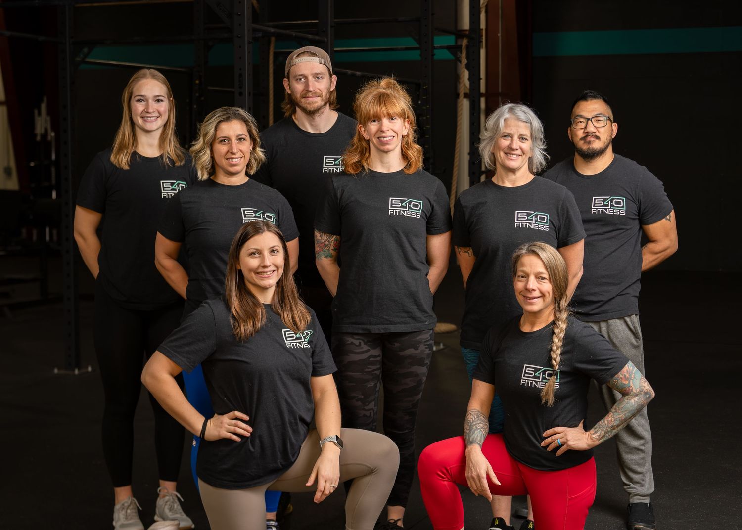 Brand photography showcasing work team
