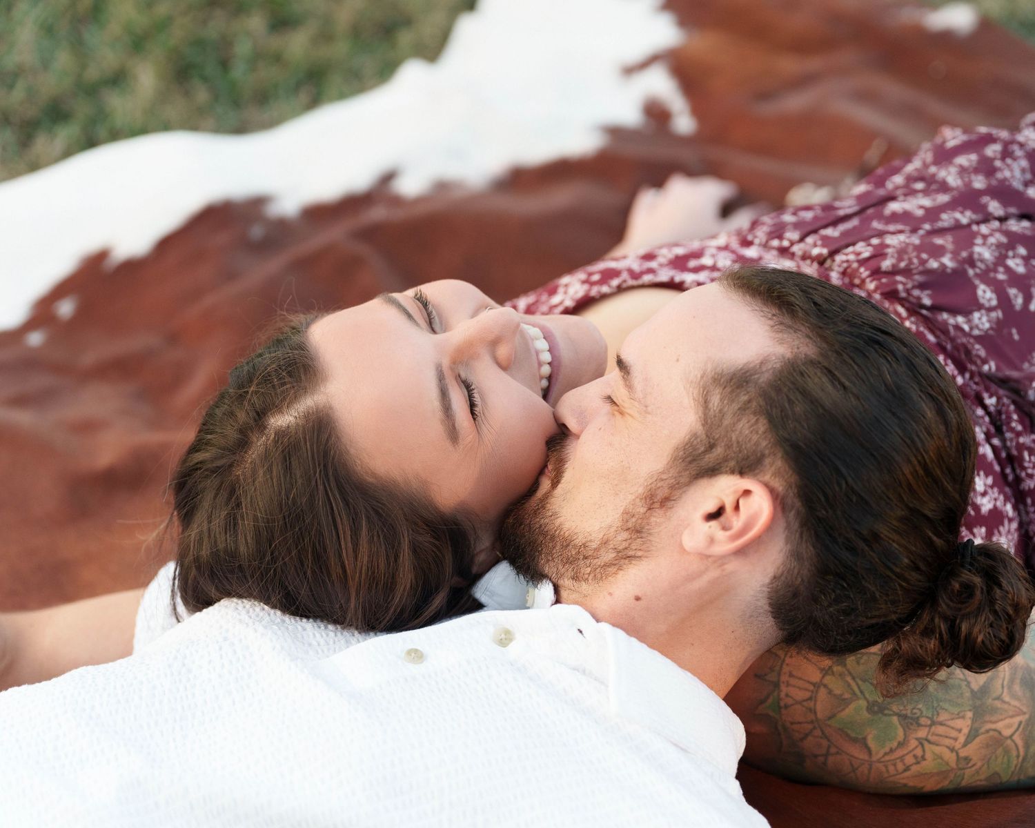 Romantic couple moments captured by Joseph Paul Media in Northern Virginia